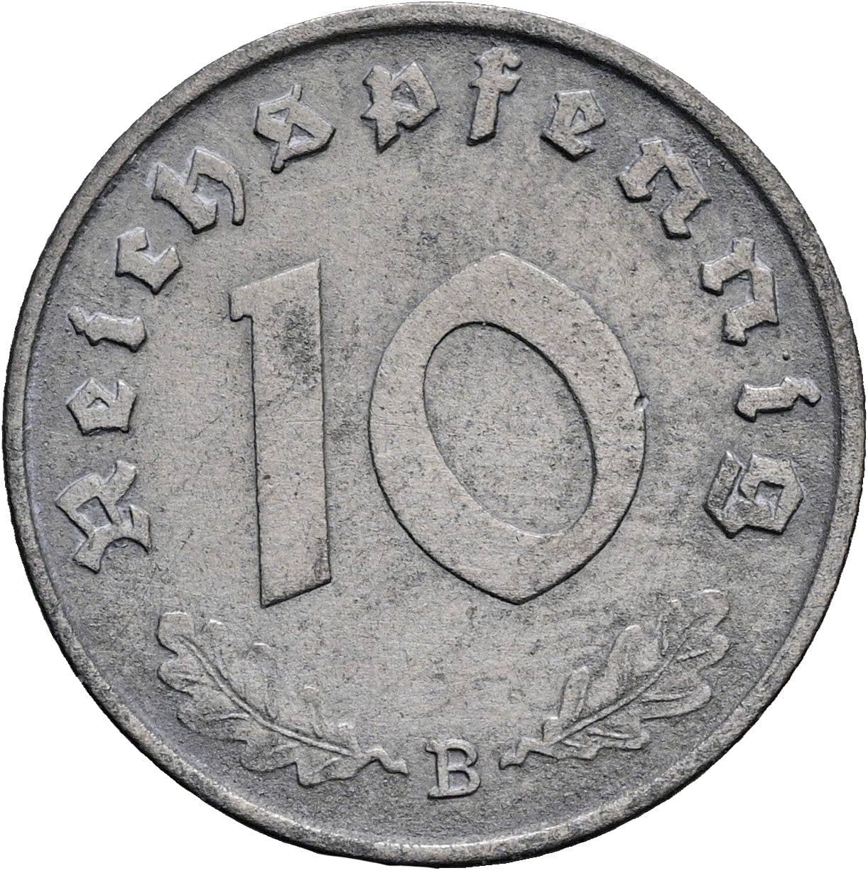 10 Reichspfennig 1941 B – Vorderseite