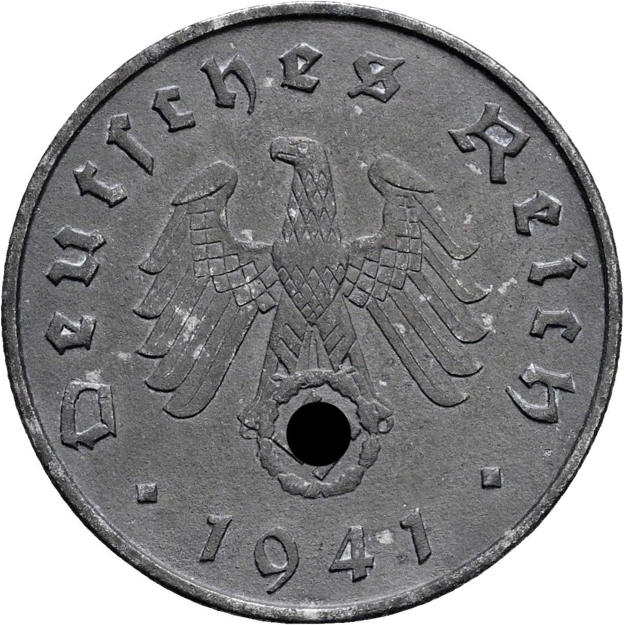 10 Reichspfennig 1941 A – Rückseite