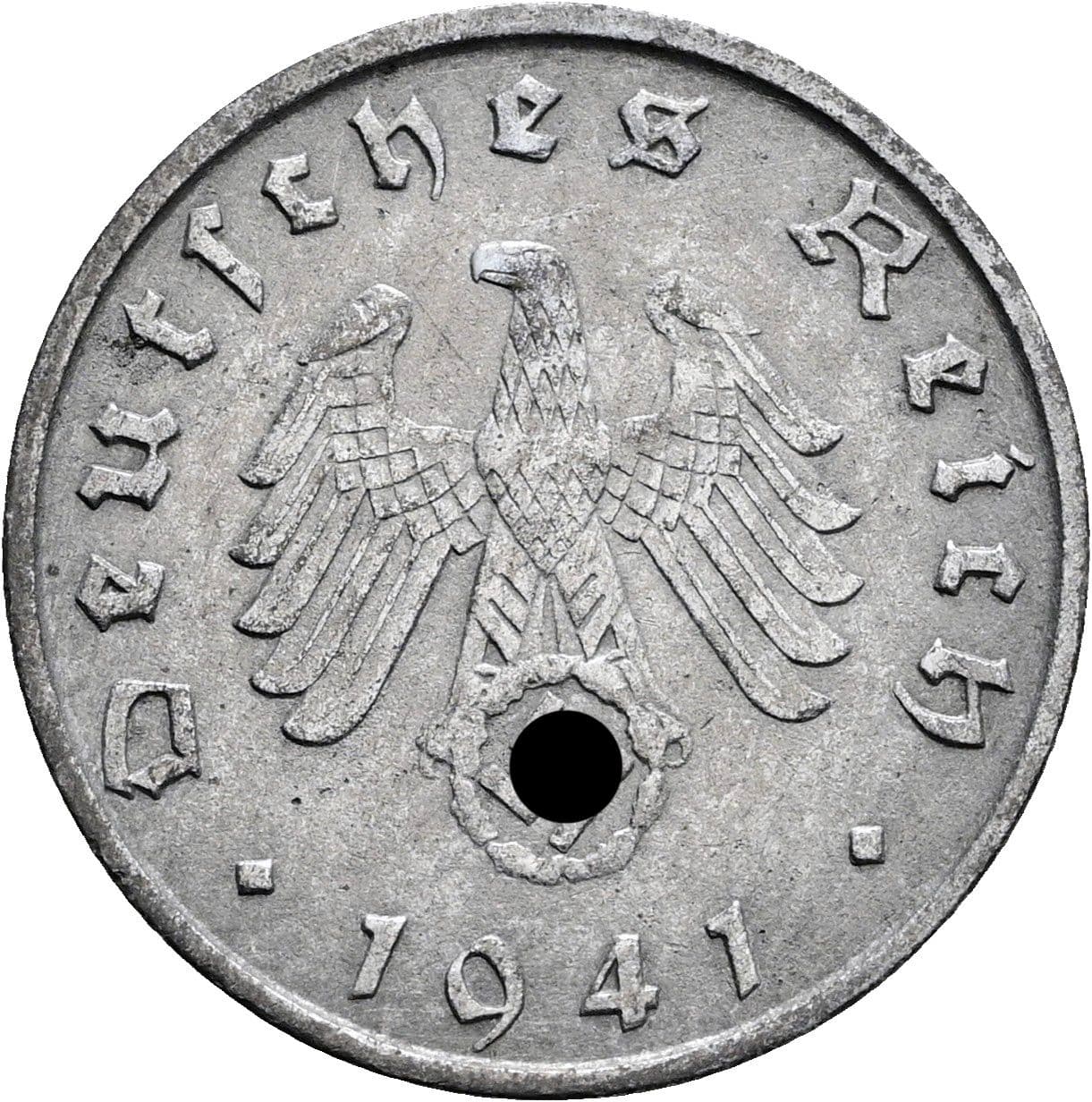 10 Reichspfennig 1941 B – Rückseite