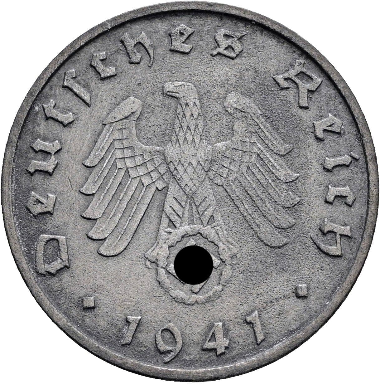 10 Reichspfennig 1941 B – Rückseite
