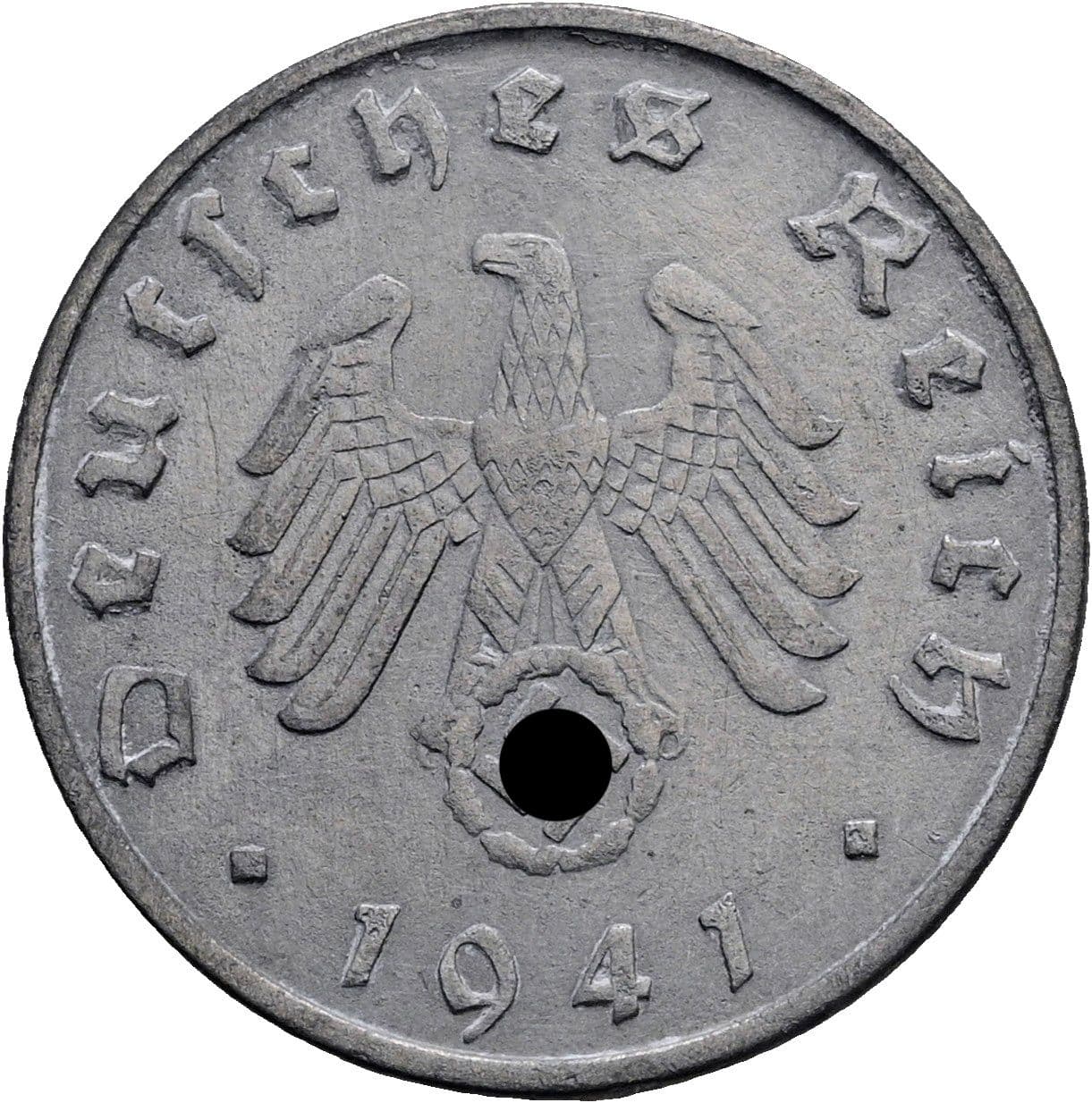 10 Reichspfennig 1941 B – Rückseite
