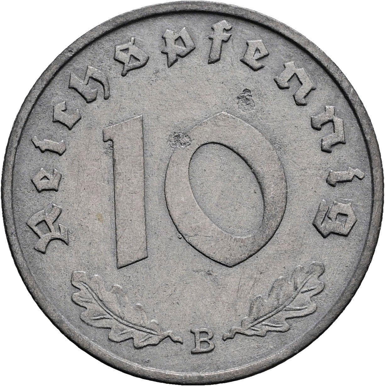 10 Reichspfennig 1941 B – Vorderseite
