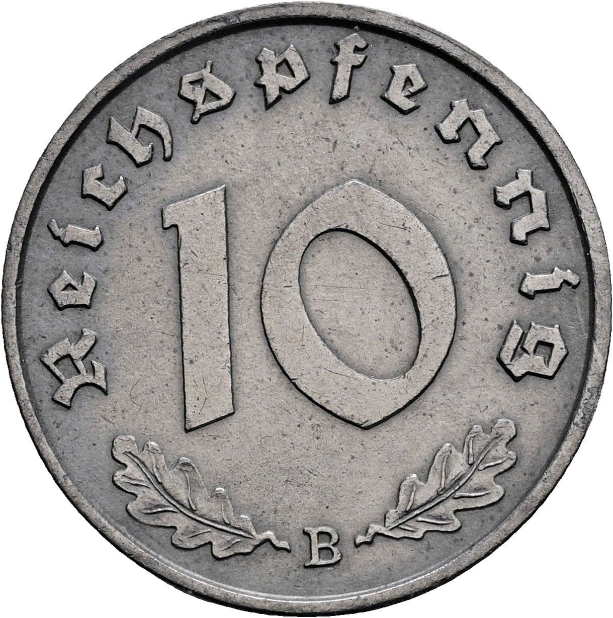 10 Reichspfennig 1941 B – Vorderseite