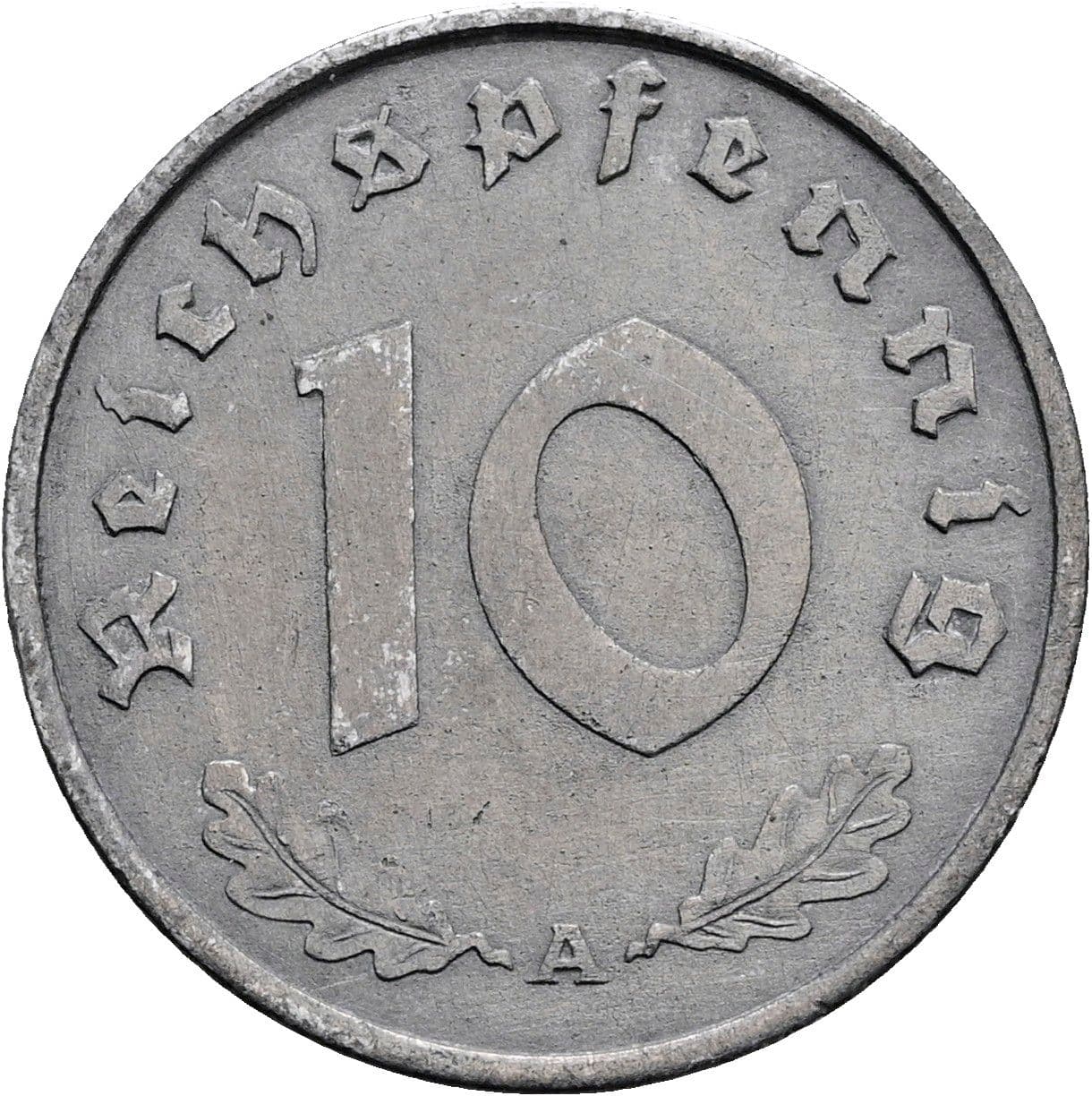 10 Reichspfennig 1941 A – Vorderseite