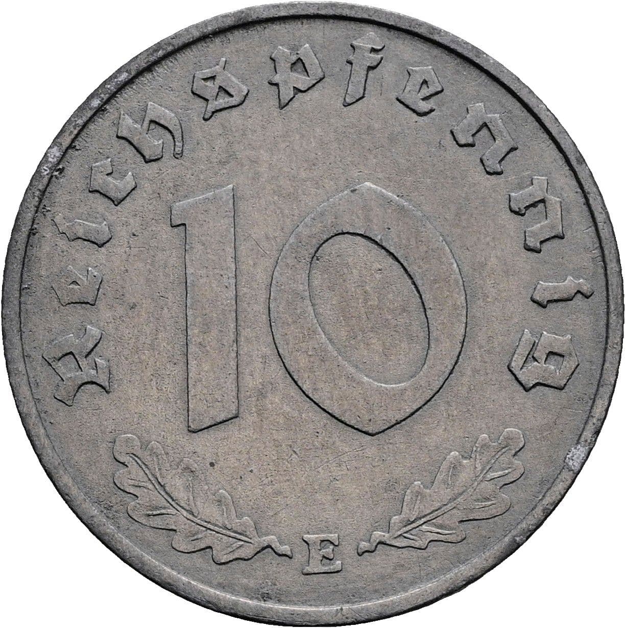 10 Reichspfennig 1940 E – Vorderseite