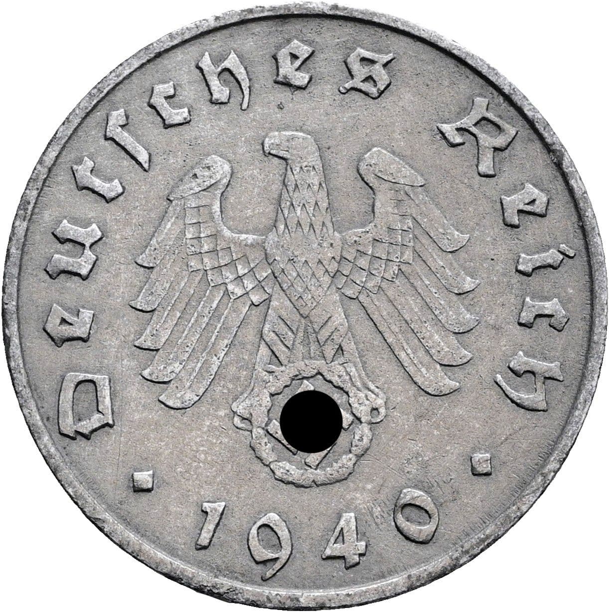 10 Reichspfennig 1940 E – Rückseite