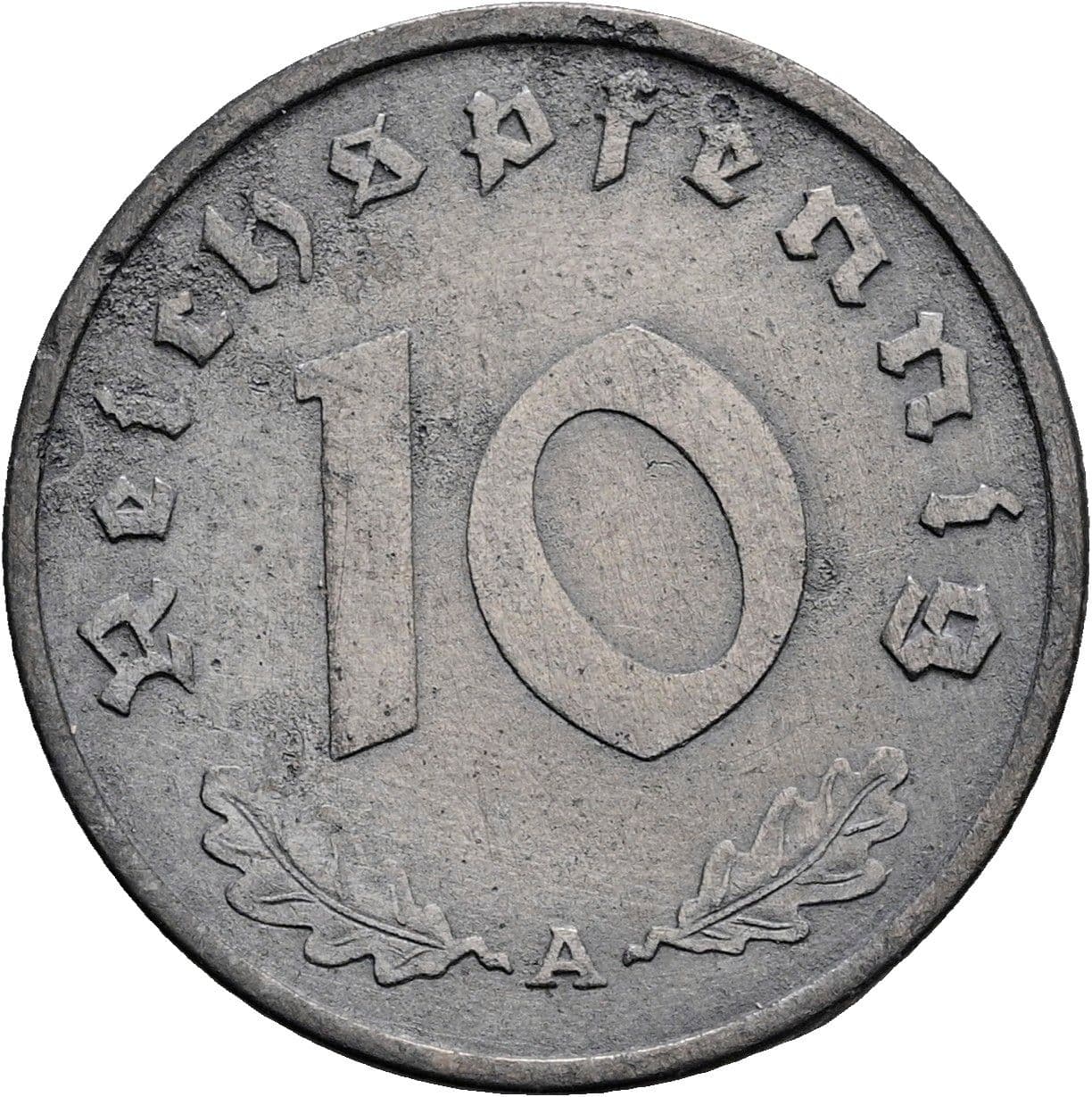10 Reichspfennig 1941 A – Vorderseite