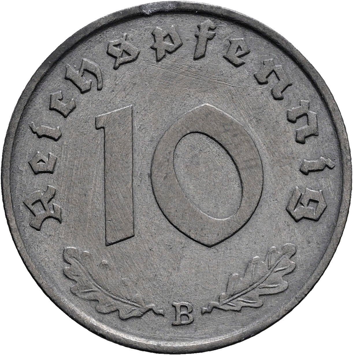 10 Reichspfennig 1941 B – Vorderseite