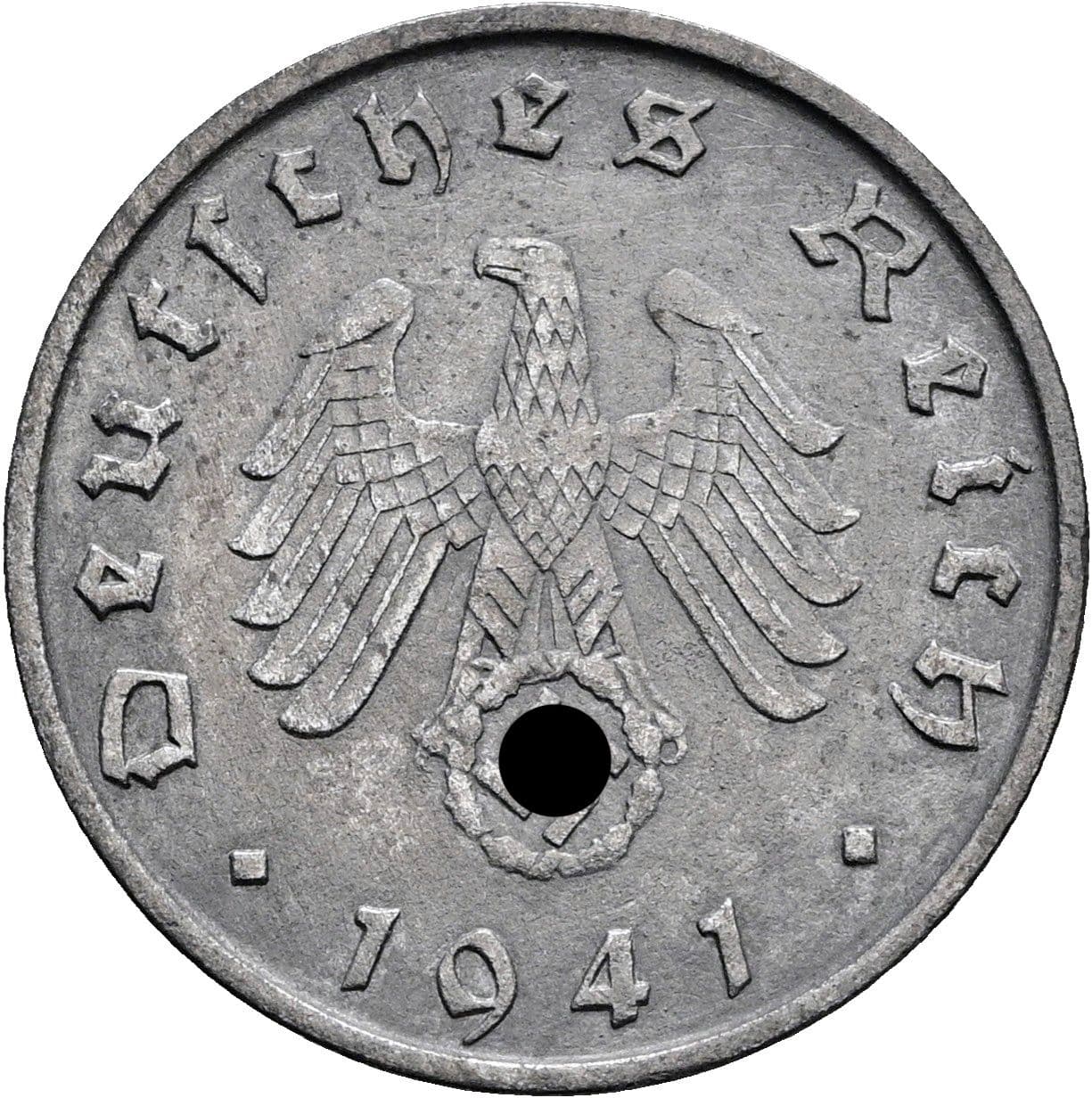 10 Reichspfennig 1941 B – Rückseite