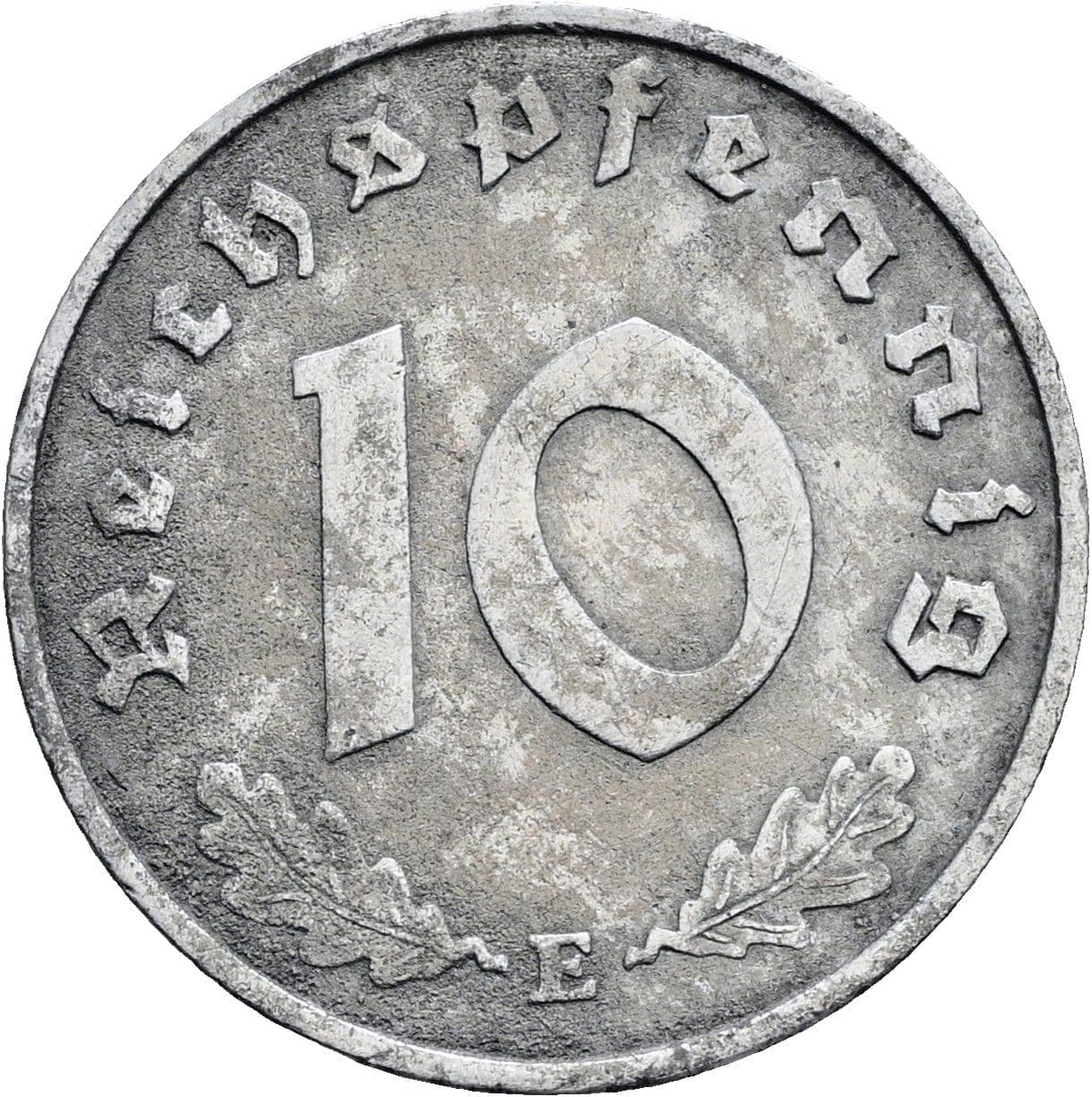 10 Reichspfennig 1940 E – Vorderseite