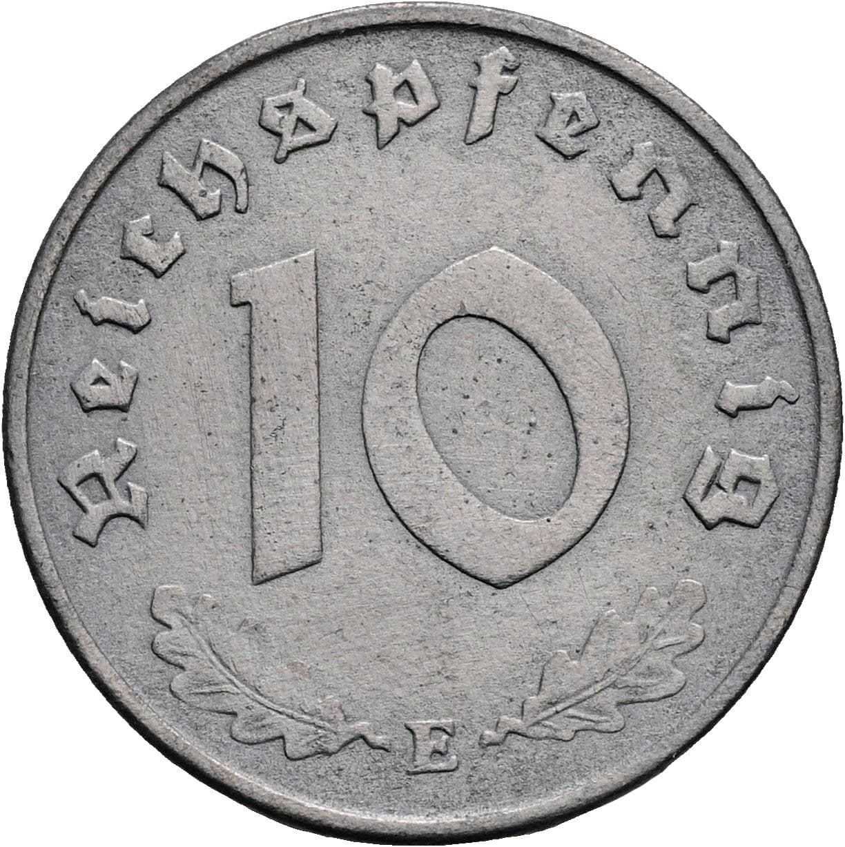 10 Reichspfennig 1941 E – Vorderseite
