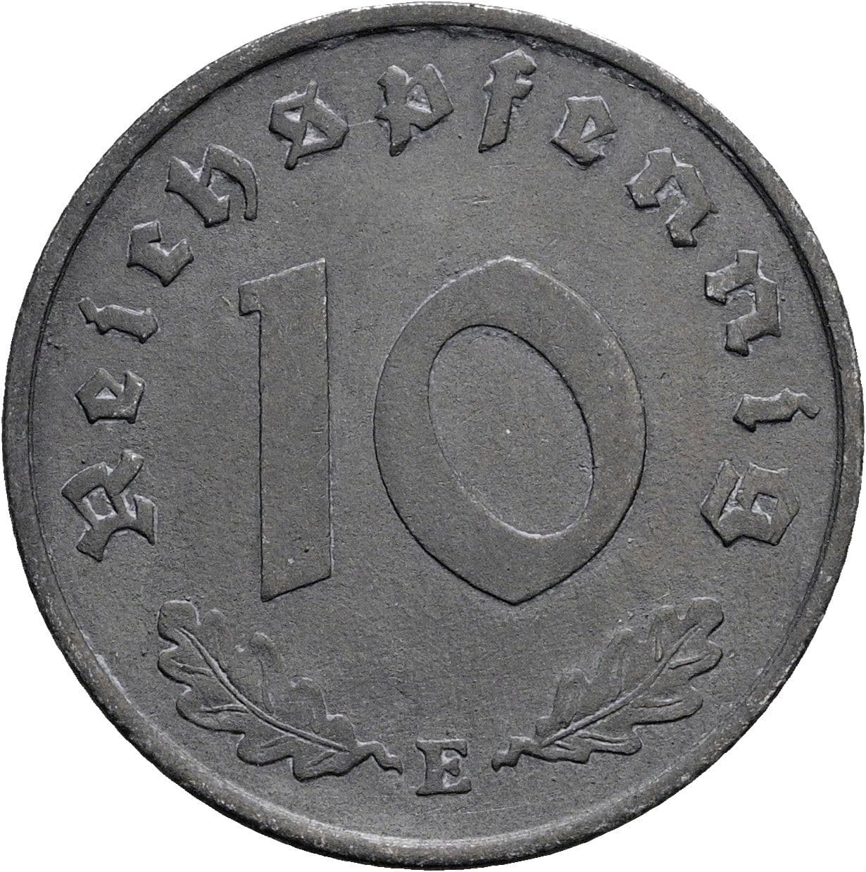10 Reichspfennig 1941 E – Vorderseite