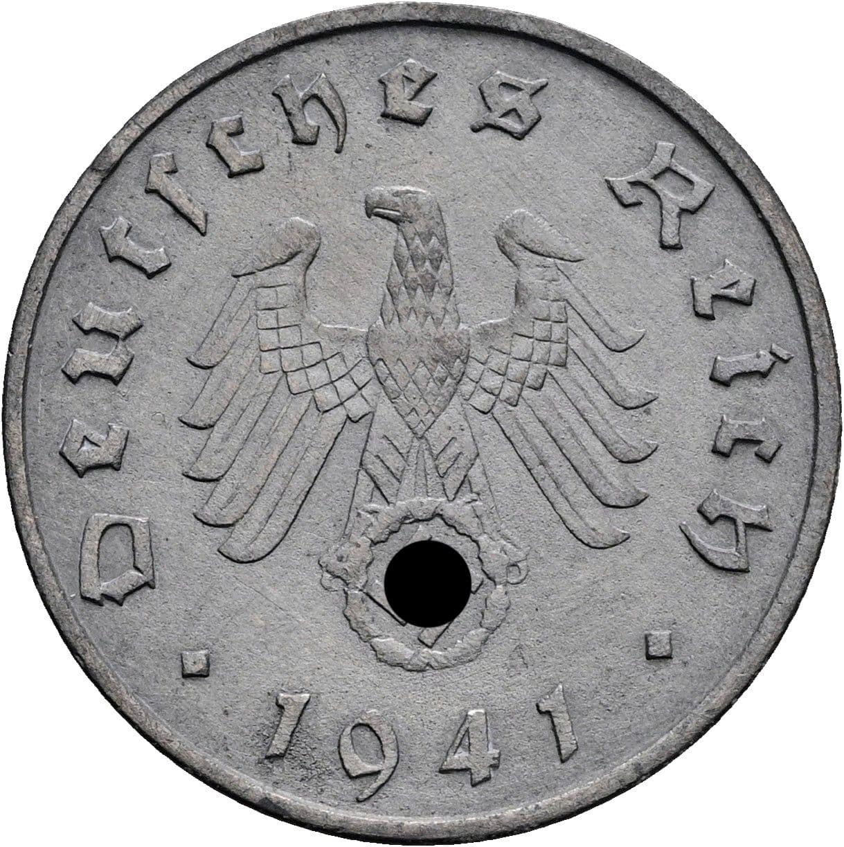 10 Reichspfennig 1941 F – Rückseite