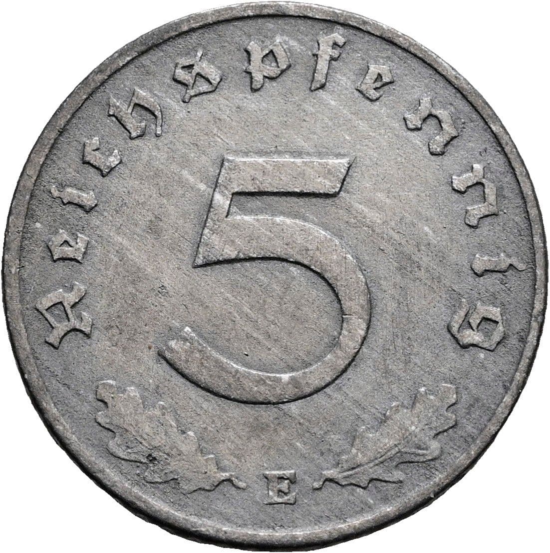 5 Reichspfennig 1940 E – Vorderseite