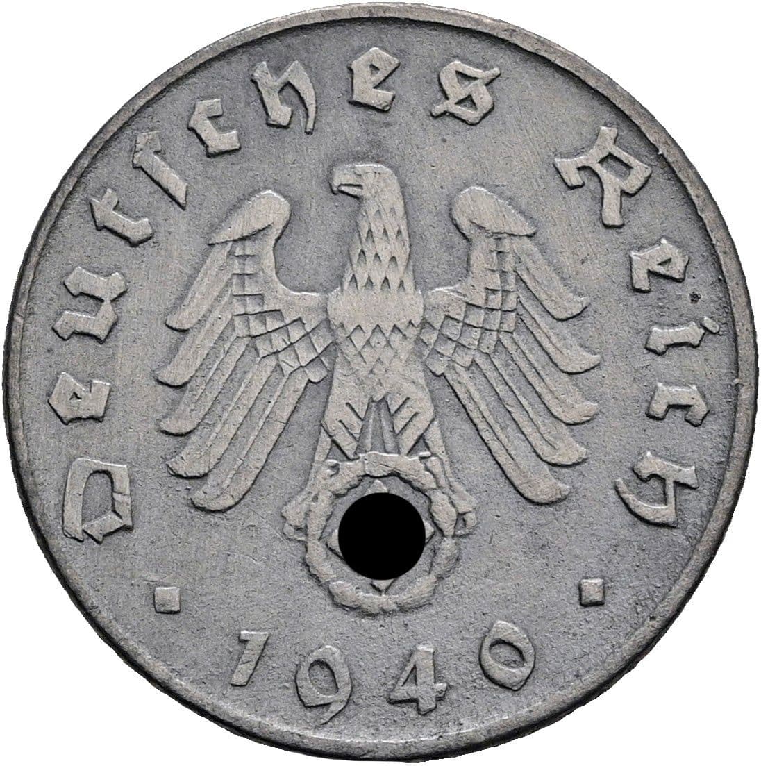 5 Reichspfennig 1940 E – Rückseite