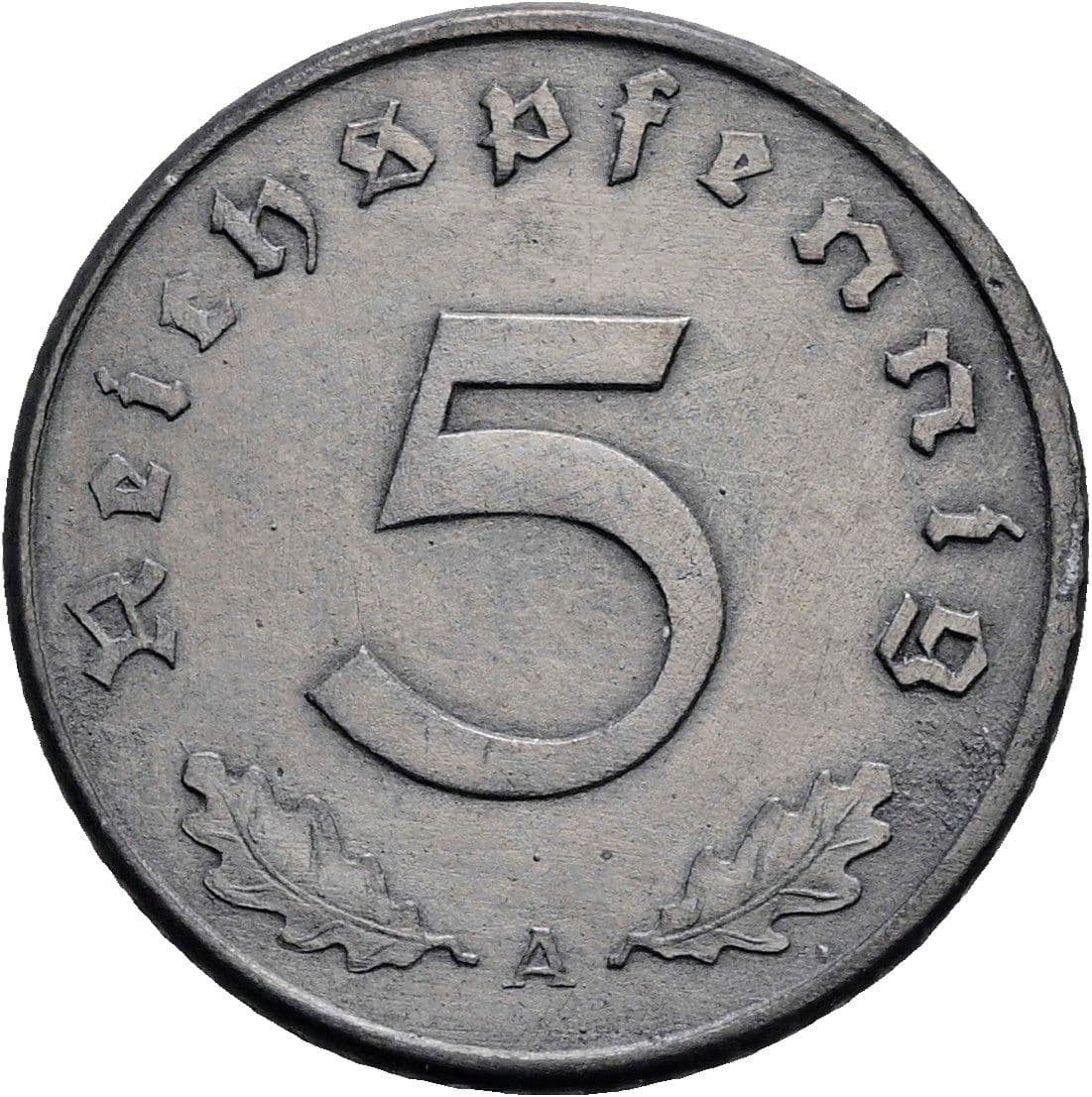 5 Reichspfennig 1941 A – Vorderseite