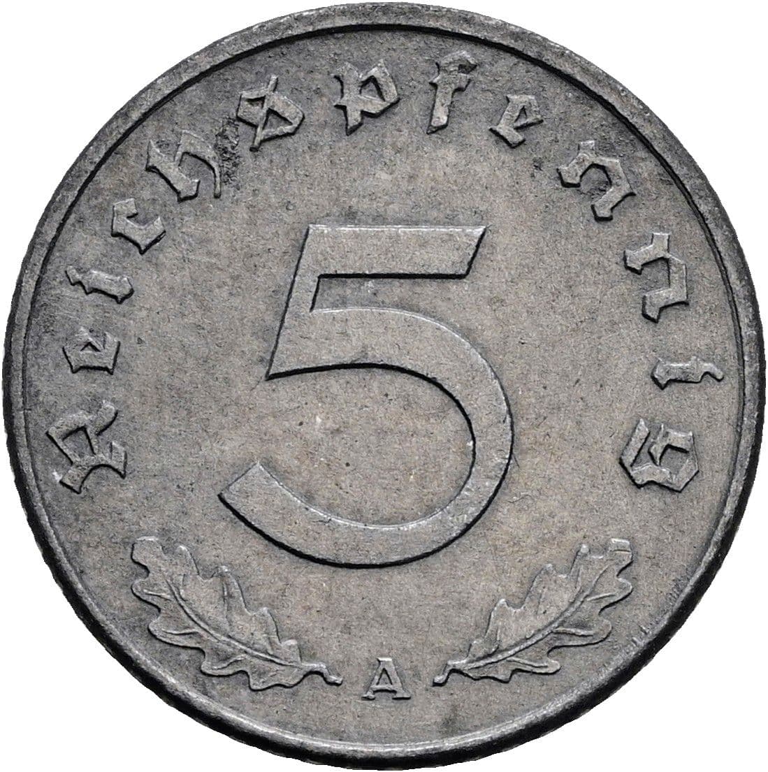 5 Reichspfennig 1941 A – Vorderseite