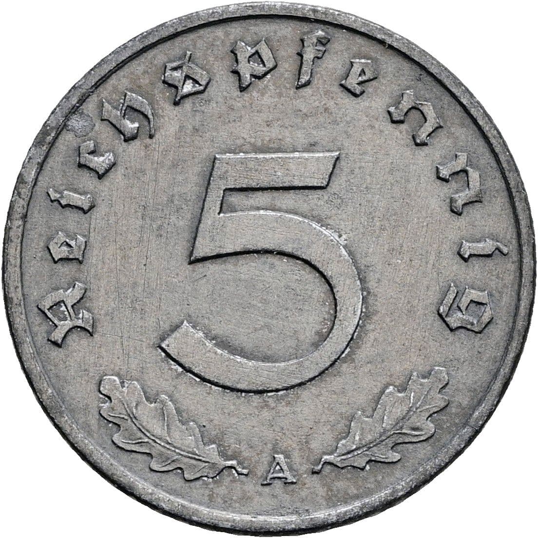 5 Reichspfennig 1941 A – Vorderseite