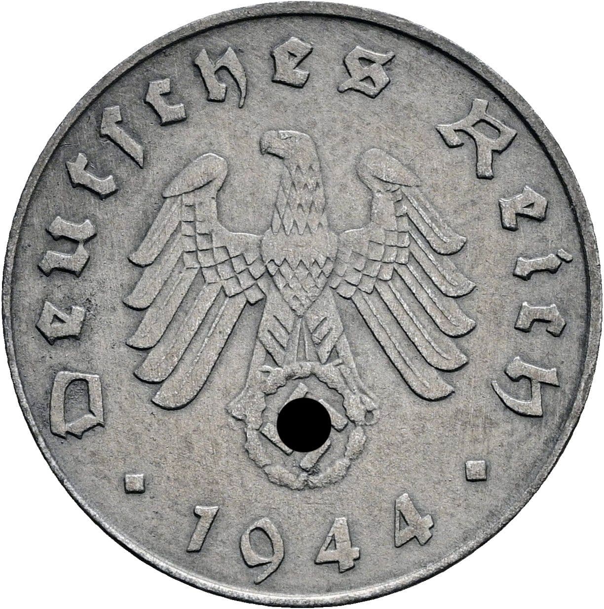 10 Reichspfennig 1944 E – Rückseite