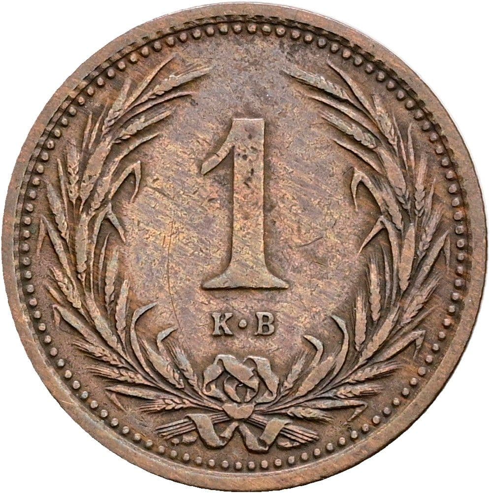 1 Filler Franz Joseph I. 1848-1916 1895 KB – Vorderseite