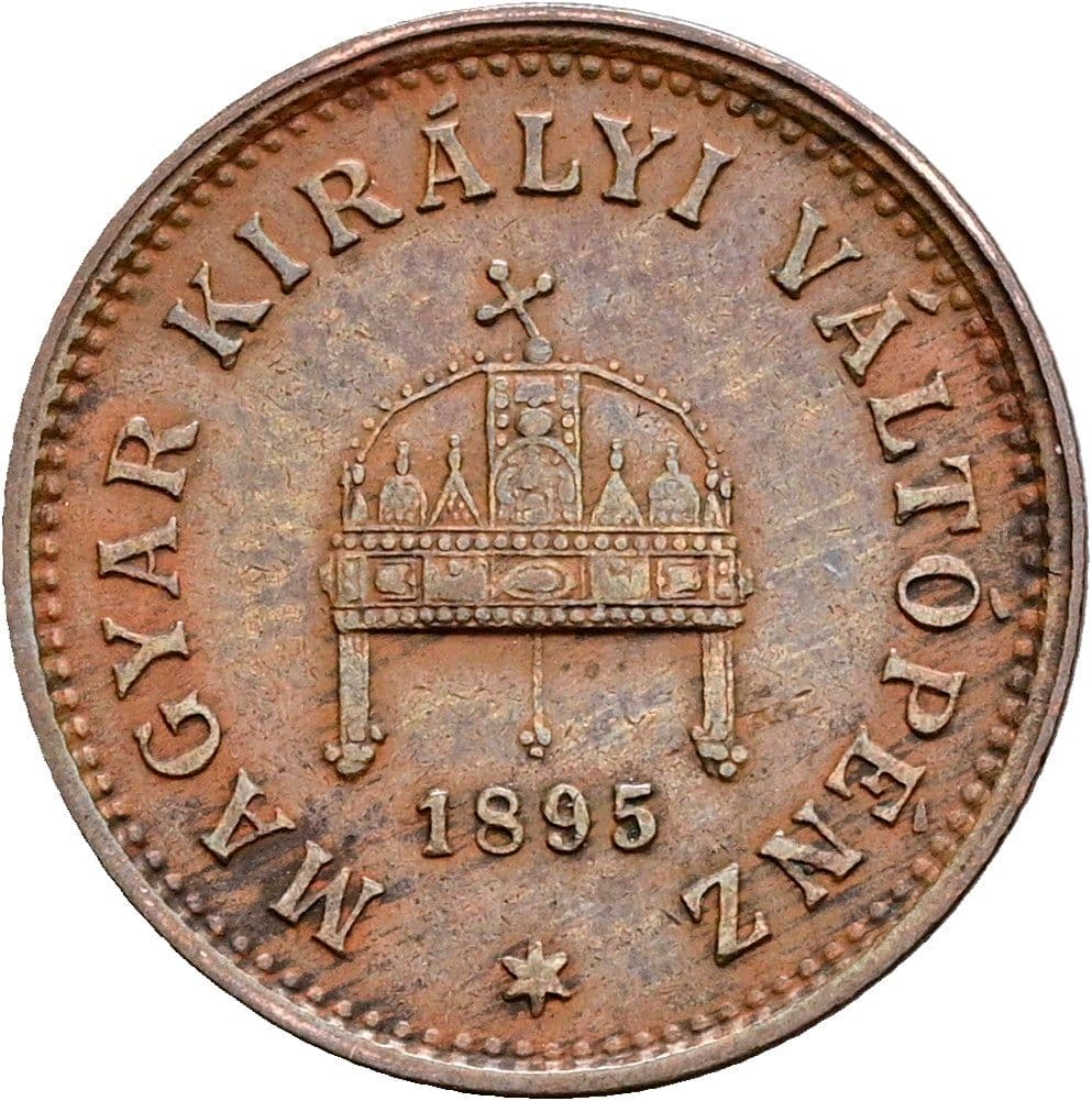 1 Filler Franz Joseph I. 1848-1916 1895 KB – Rückseite