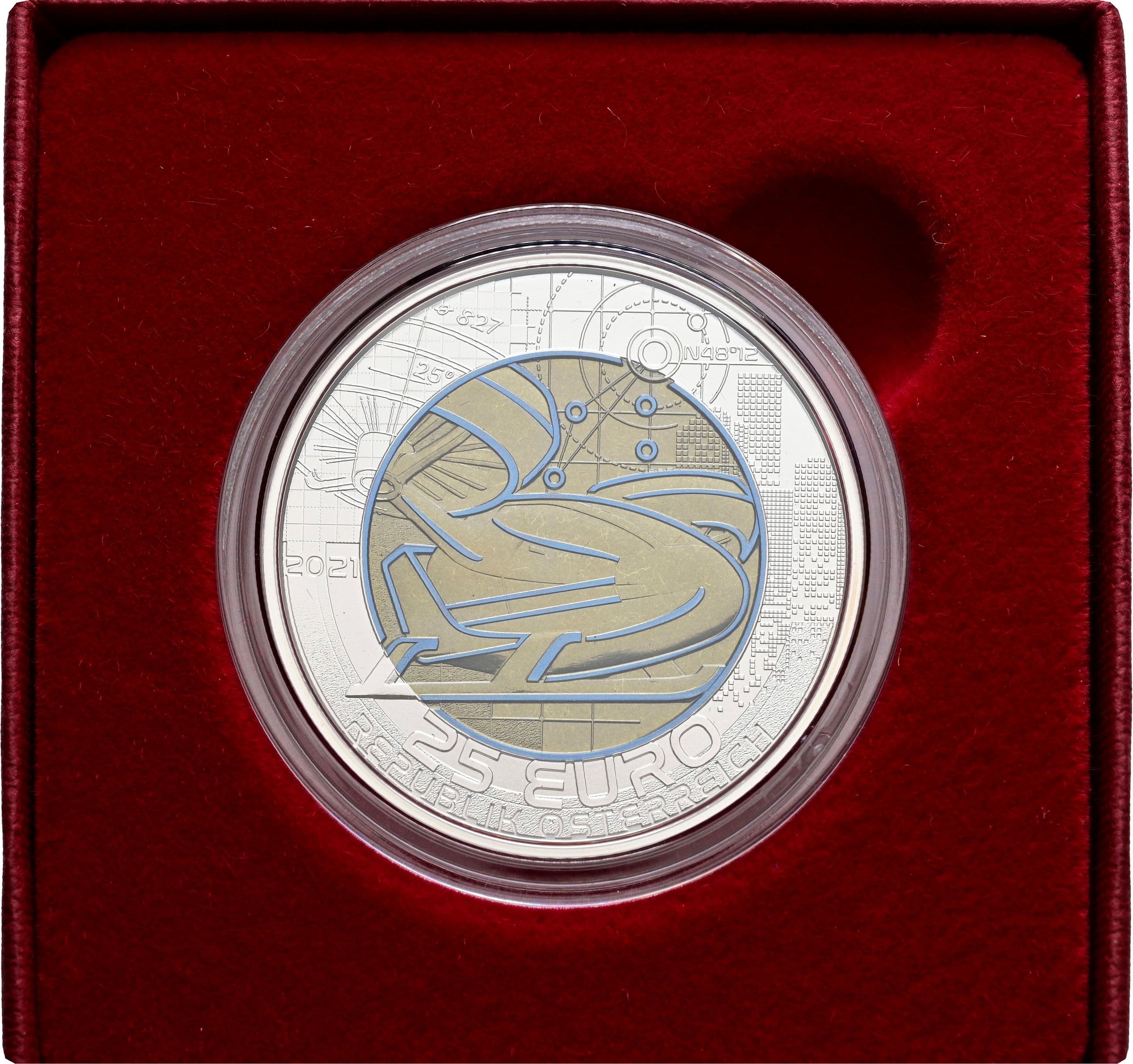 25 Euro Niob 2021 – Rückseite