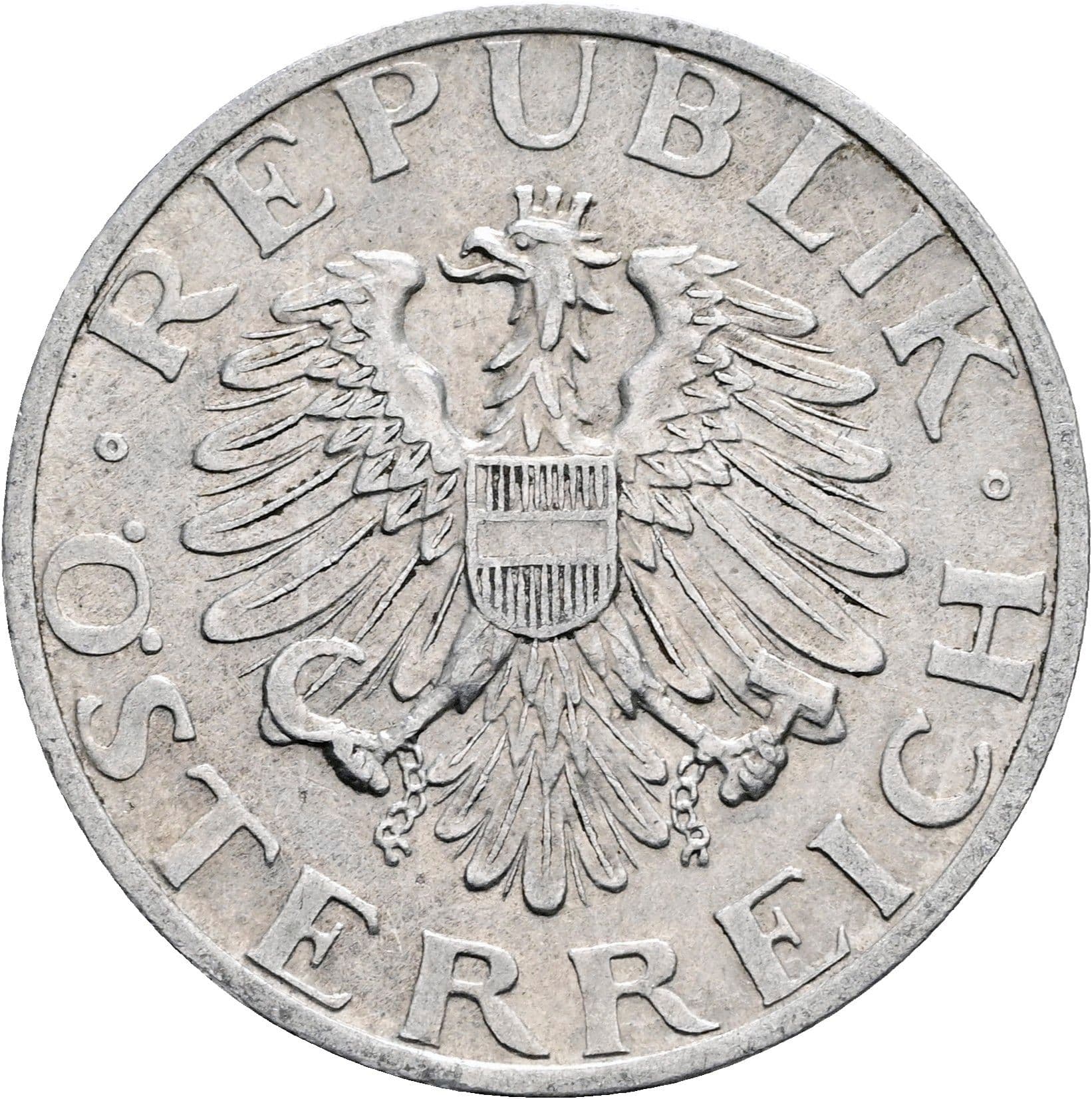 2 Schilling 1946 – Rückseite