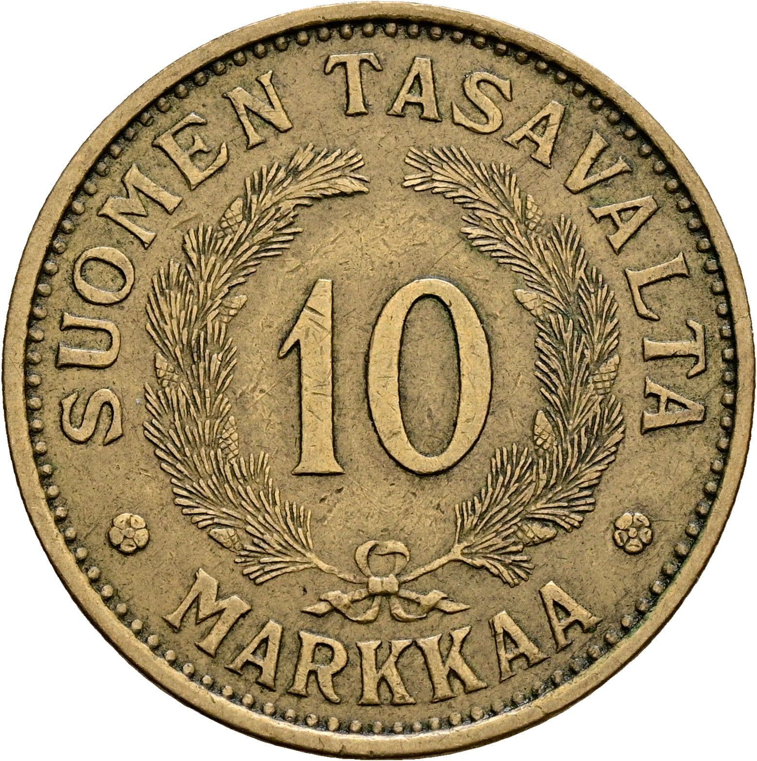 10 Markkaa 1936 S – Vorderseite