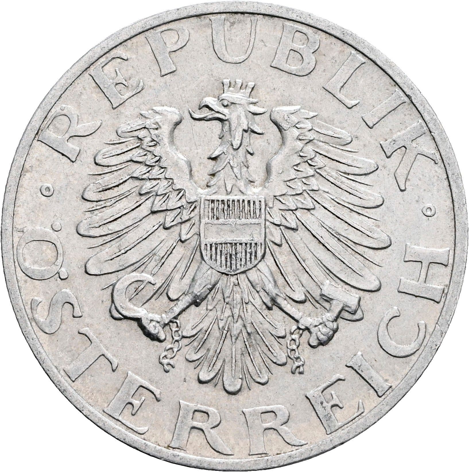2 Schilling 1947 – Rückseite