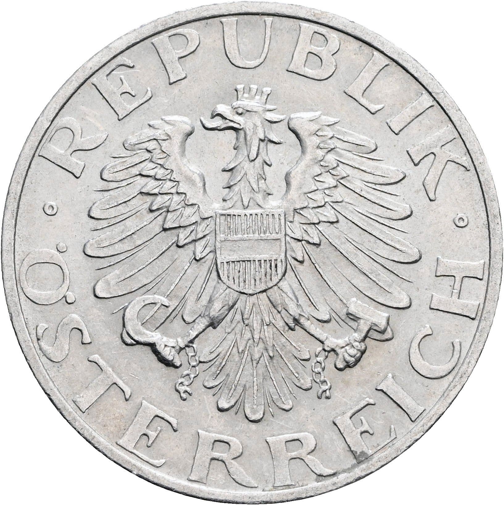 2 Schilling 1947 – Rückseite