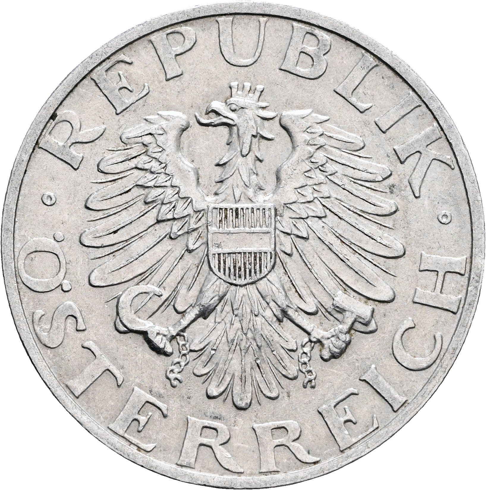 2 Schilling 1947 – Rückseite