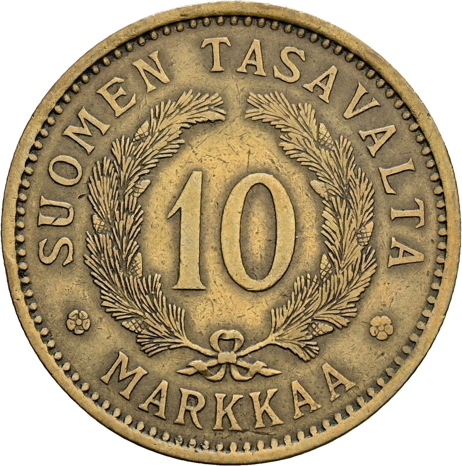 10 Markkaa 1929 S – Vorderseite