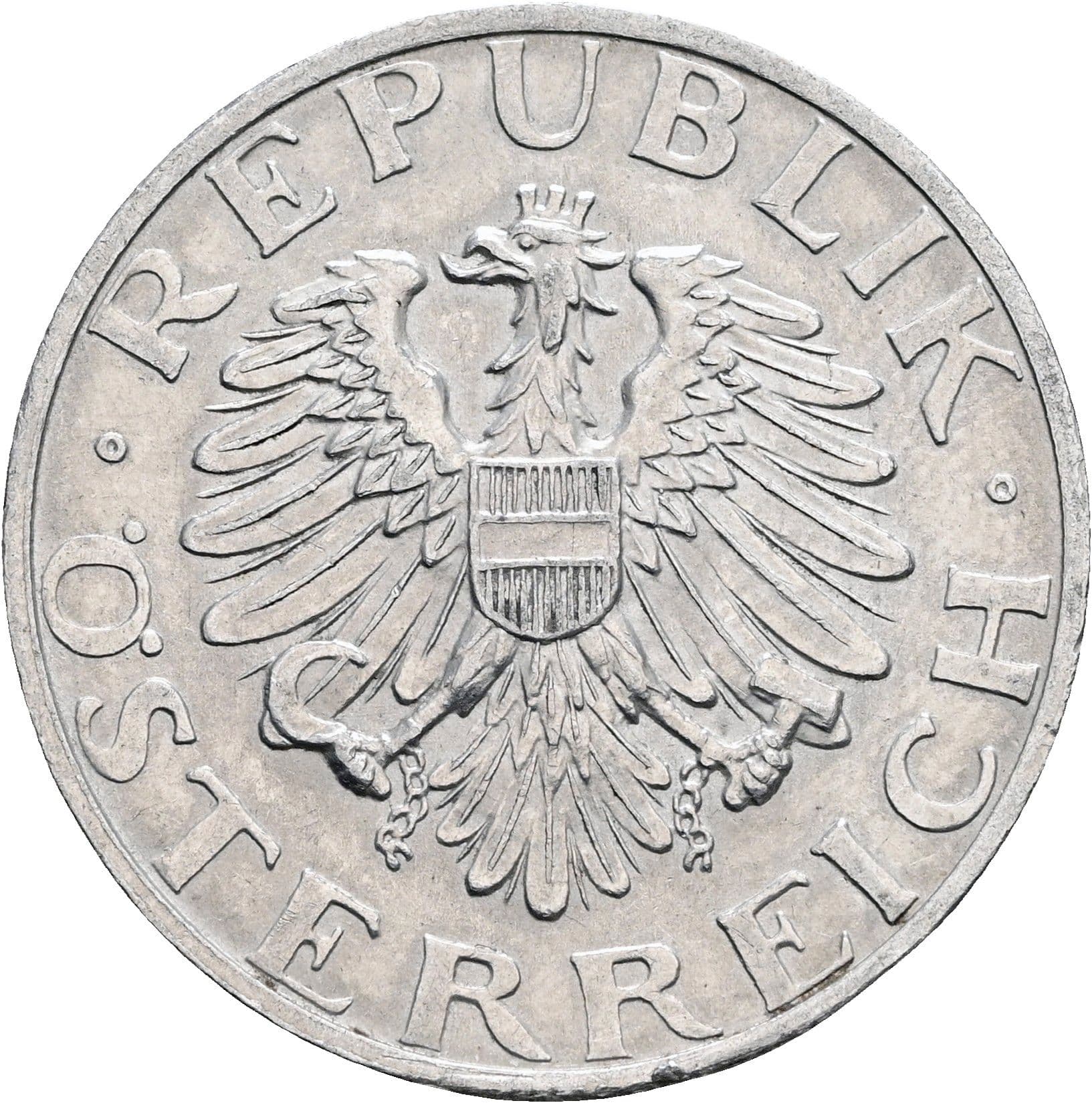 2 Schilling 1947 – Rückseite