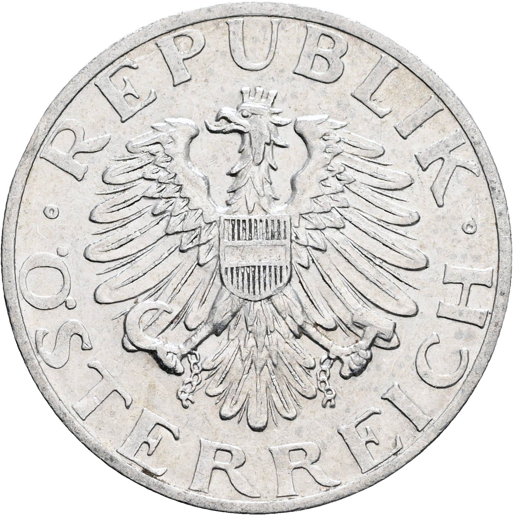 2 Schilling 1947 – Rückseite
