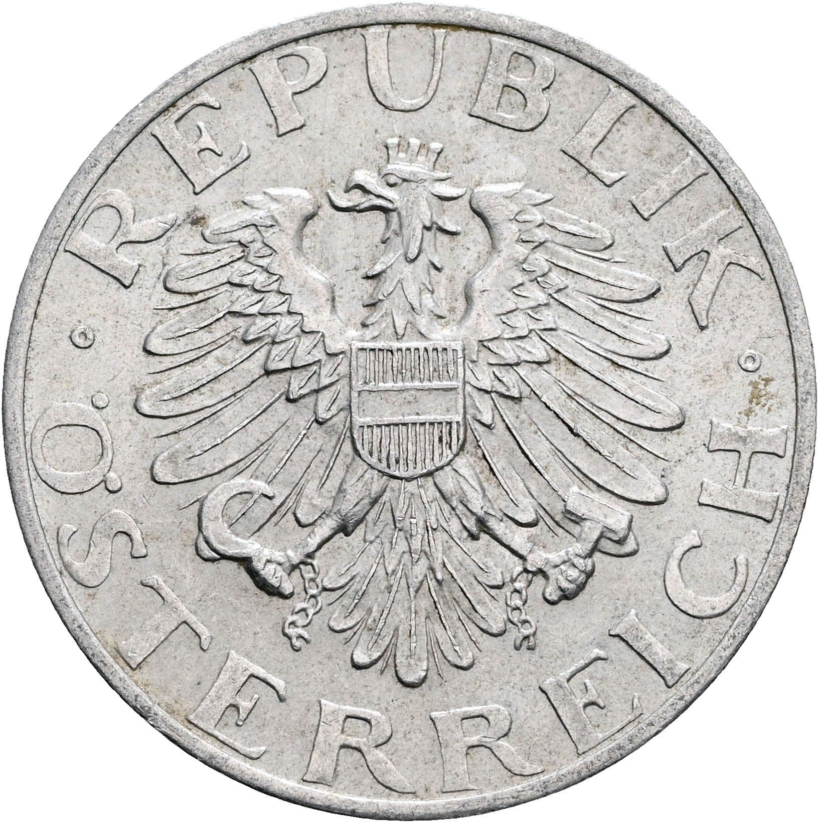 2 Schilling 1947 – Rückseite