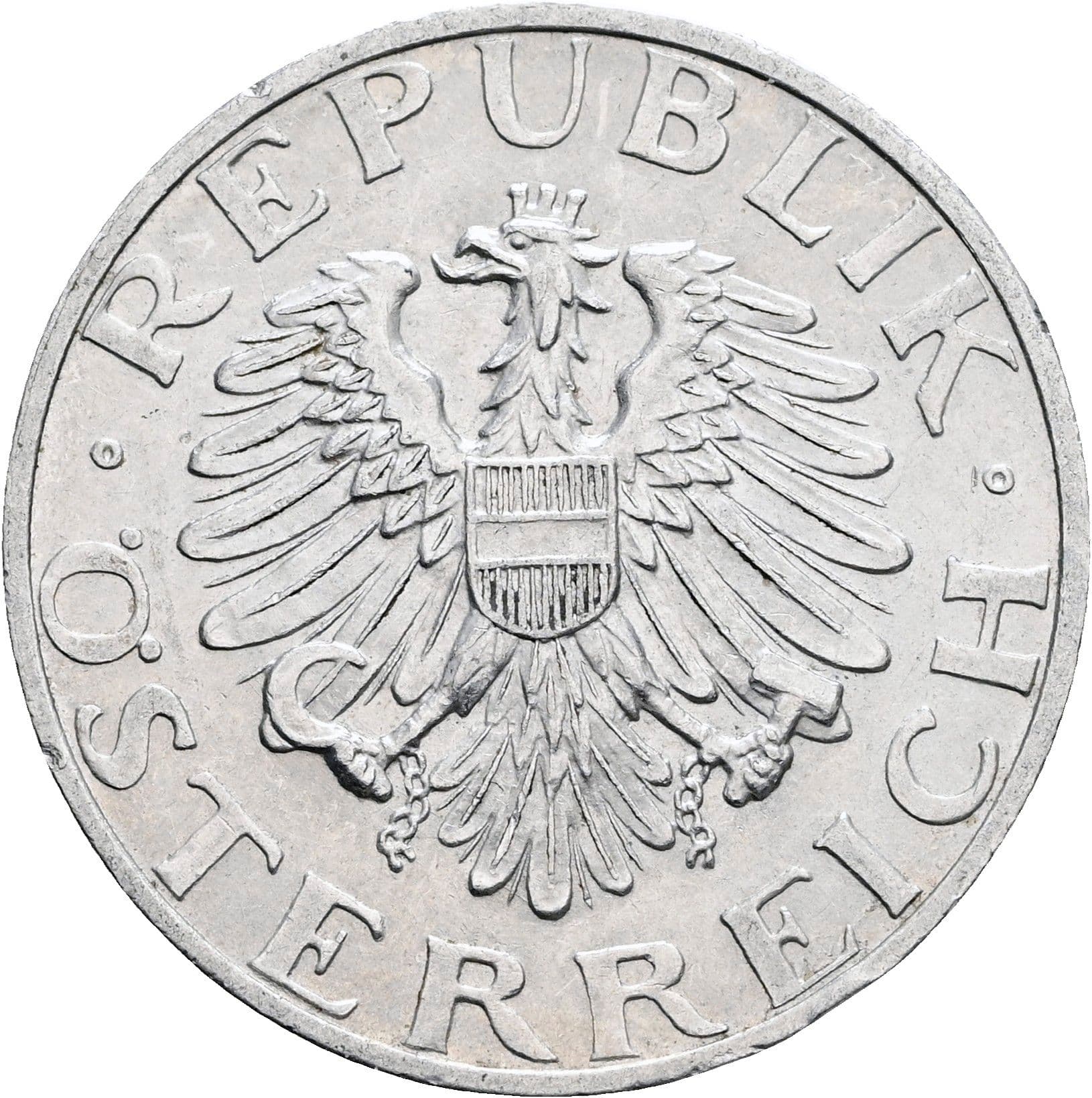 2 Schilling 1947 – Rückseite