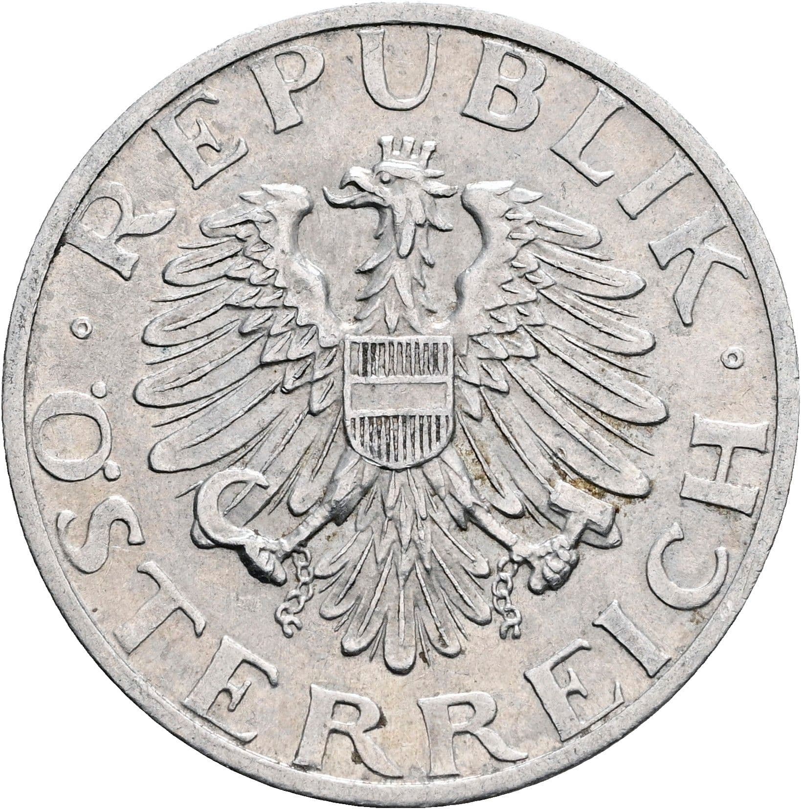 2 Schilling 1947 – Rückseite