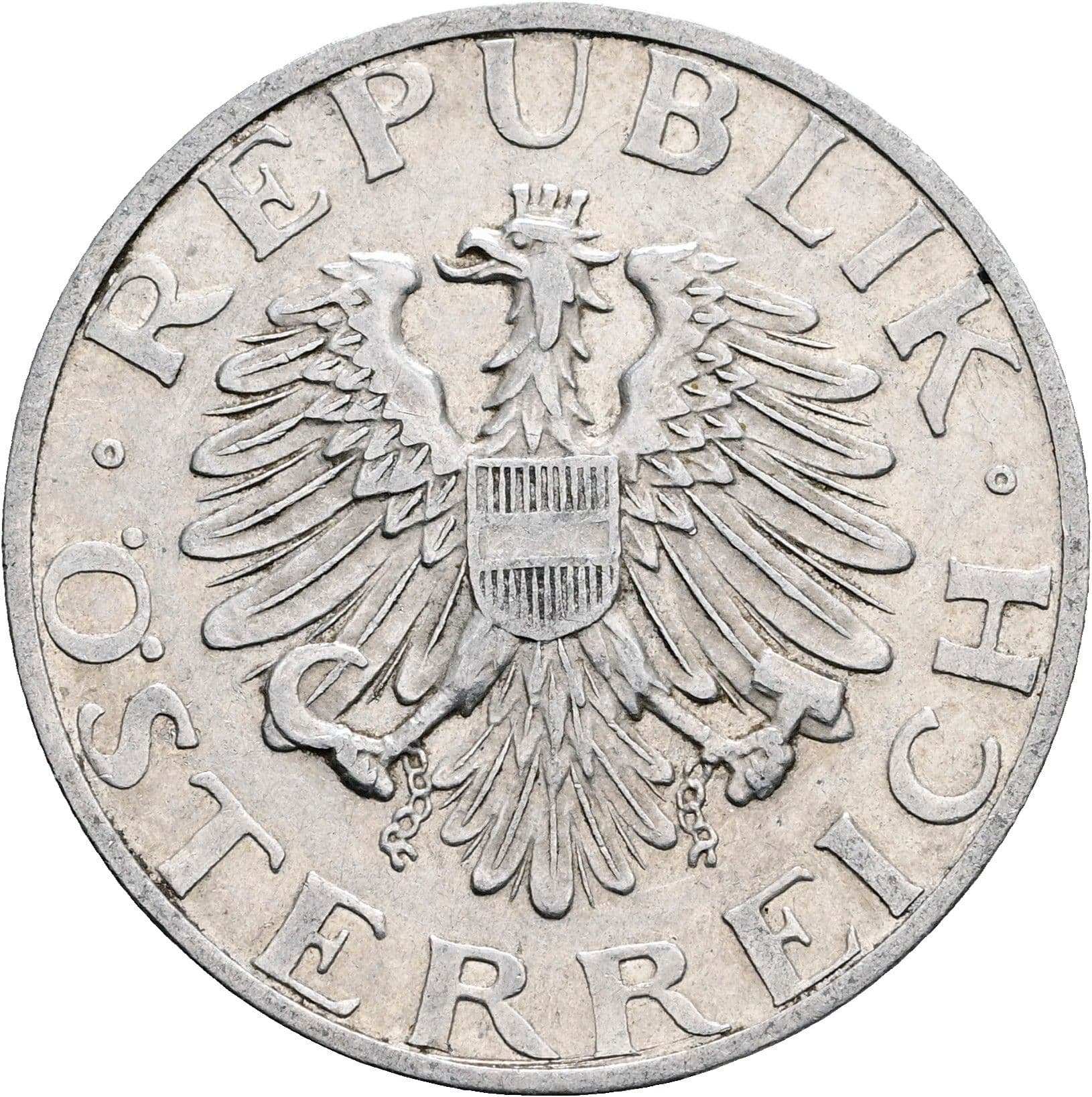 2 Schilling 1947 – Rückseite
