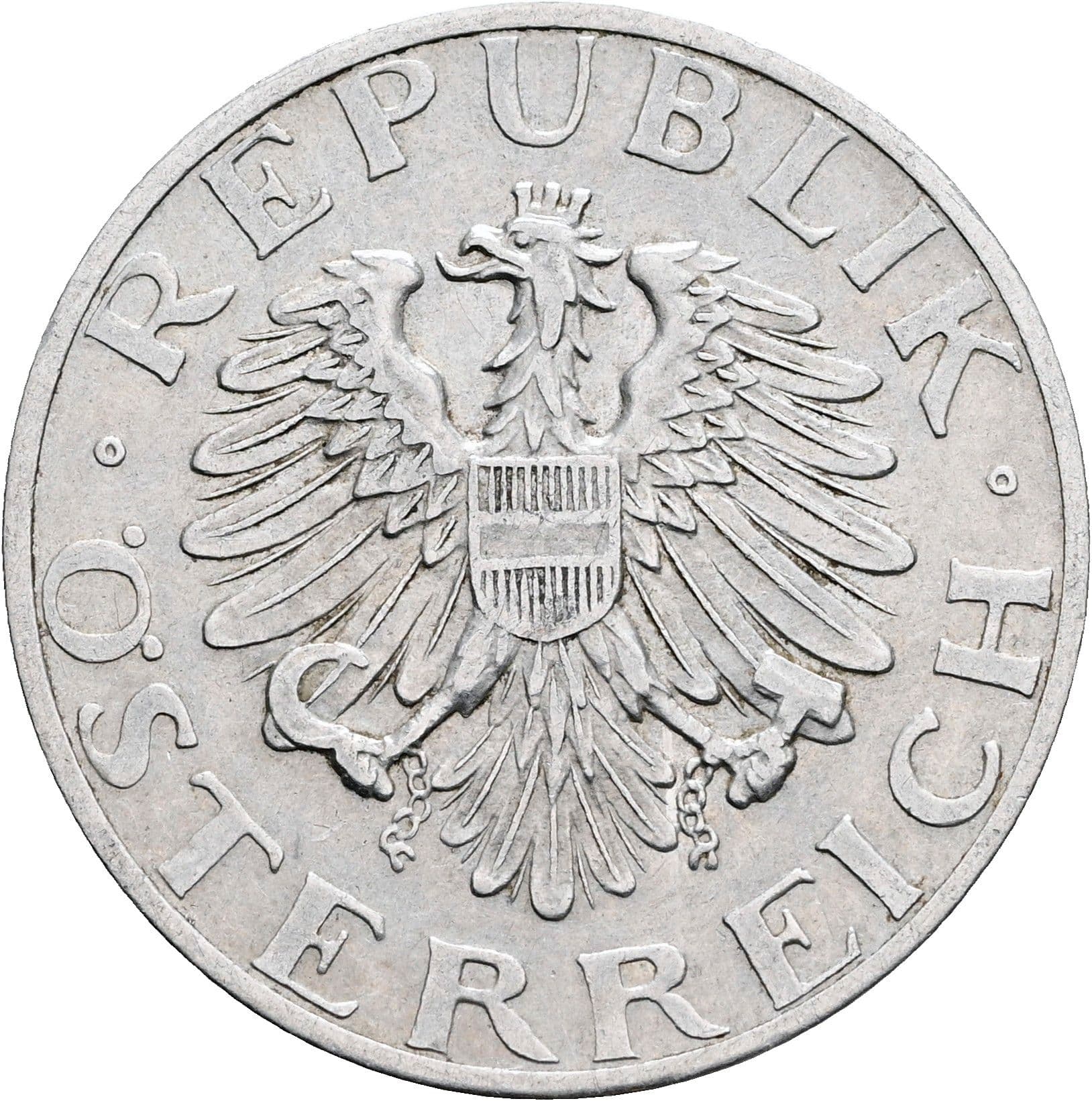 2 Schilling 1947 – Rückseite