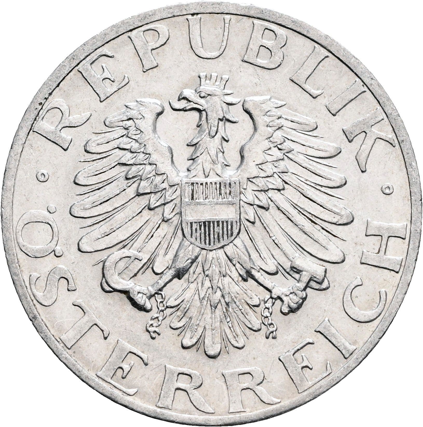 2 Schilling 1947 – Rückseite
