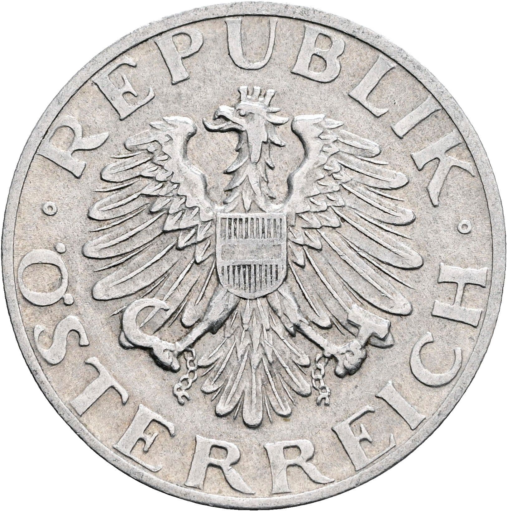 2 Schilling 1947 – Rückseite