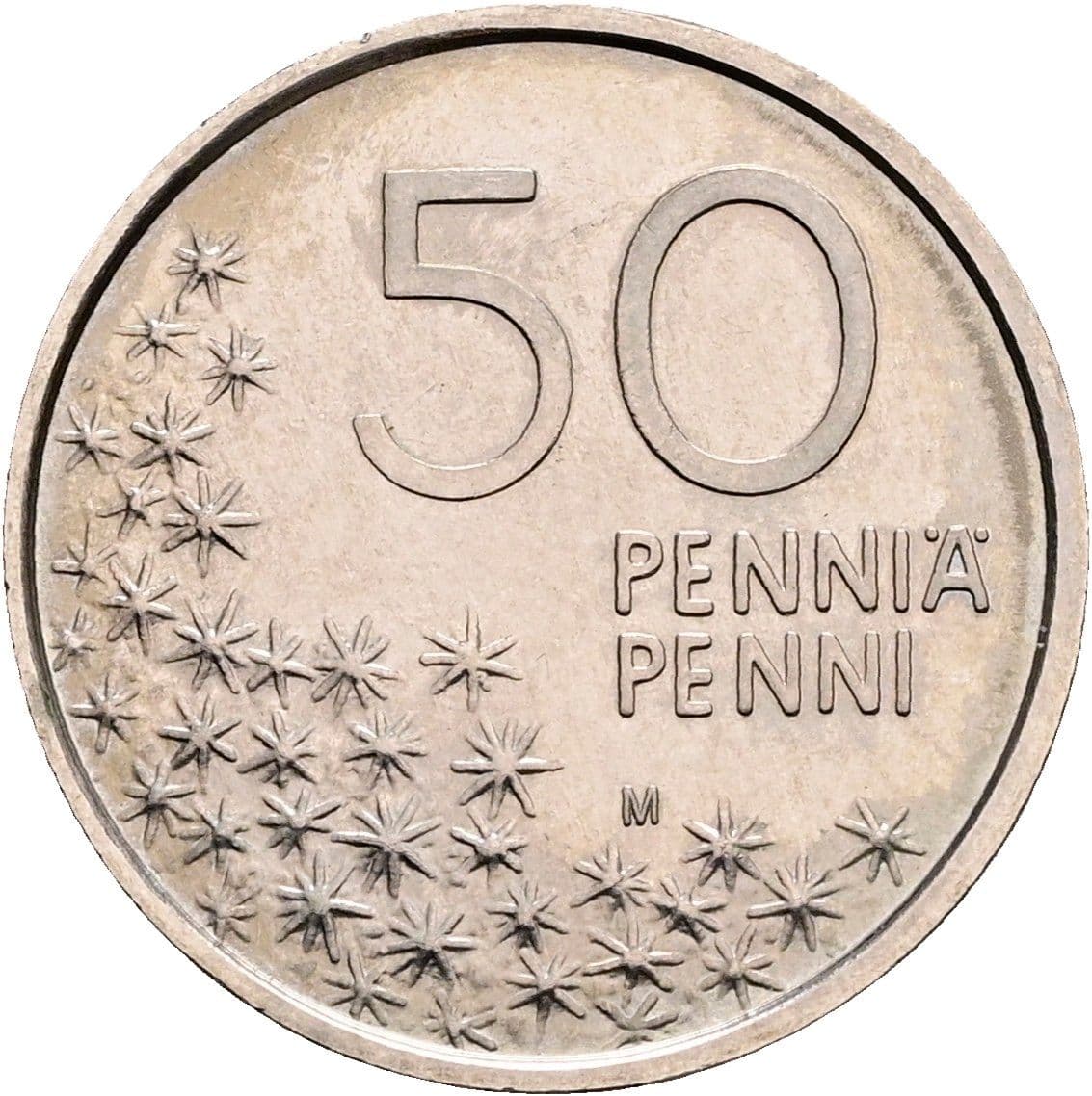 50 Penniä 1997 – Vorderseite