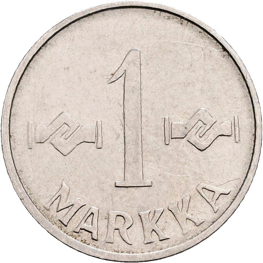 1 Markka 1958 – Vorderseite
