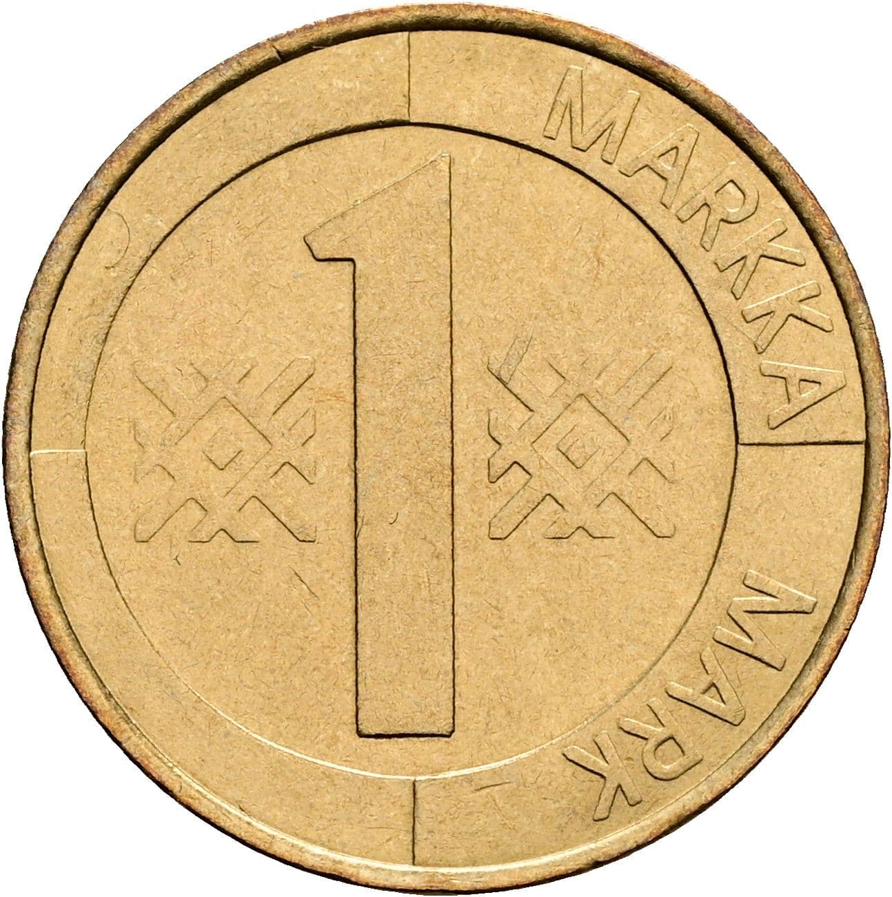 1 Markka 1993 – Vorderseite