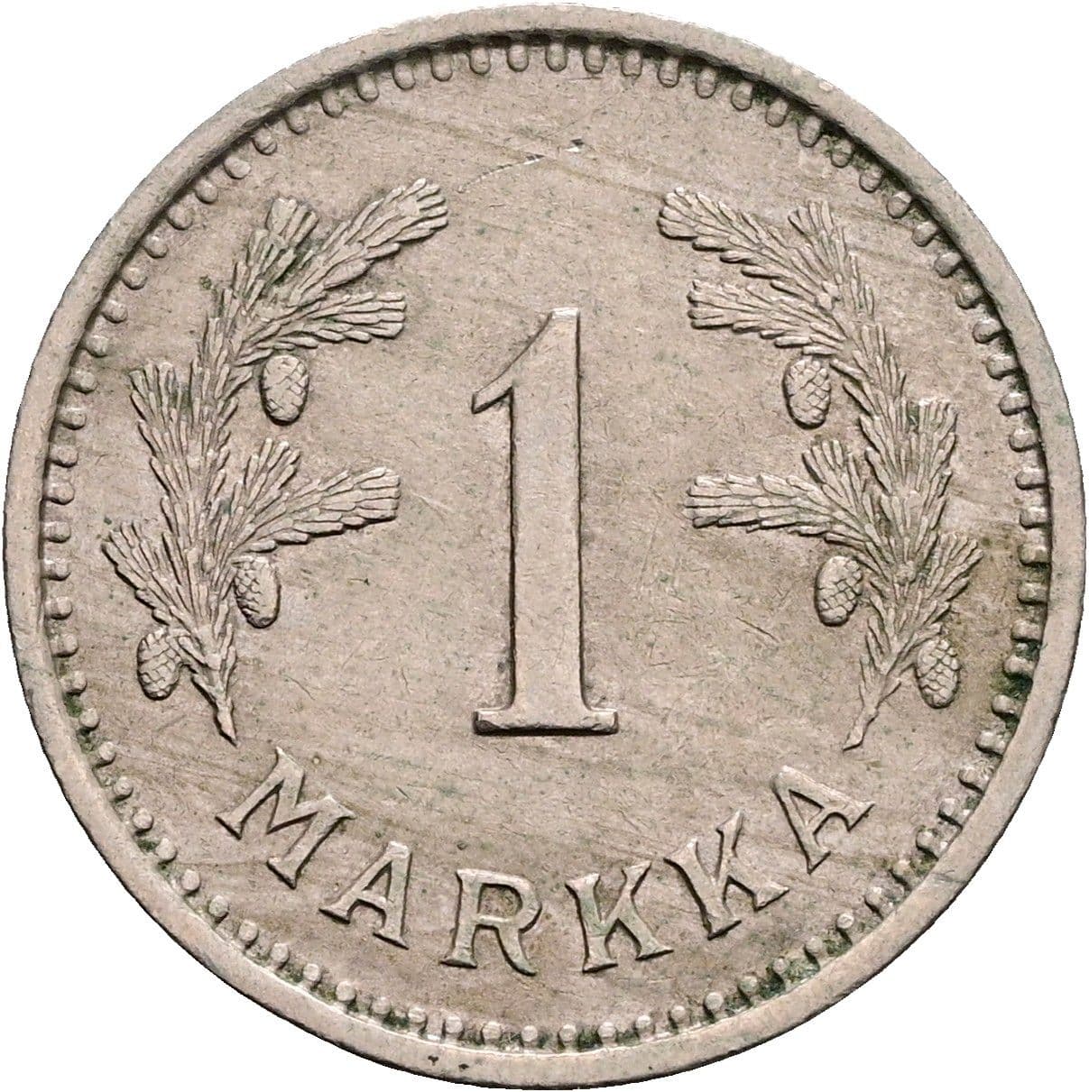 1 Markka 1939 S – Vorderseite