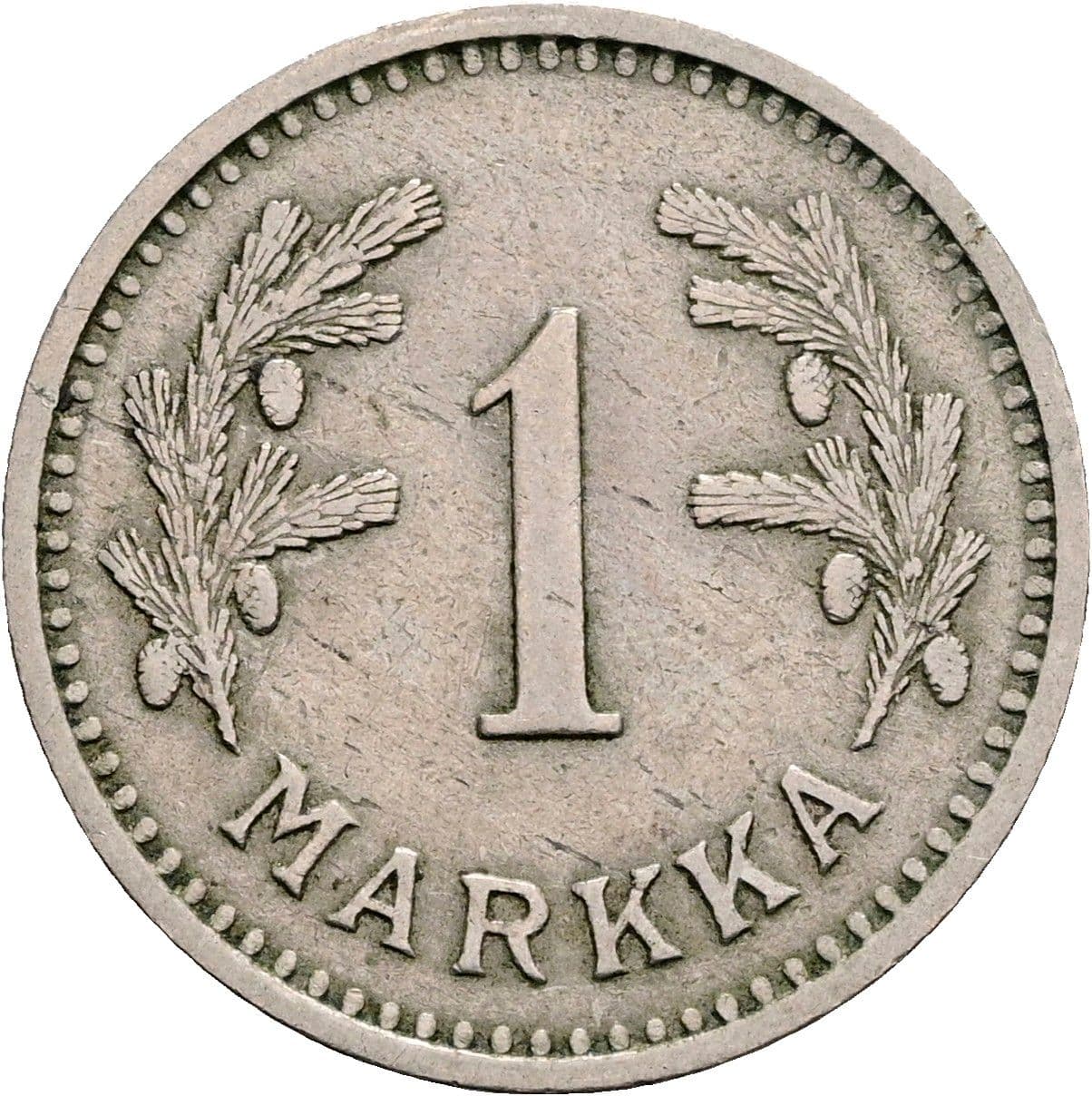 1 Markka 1930 S – Vorderseite