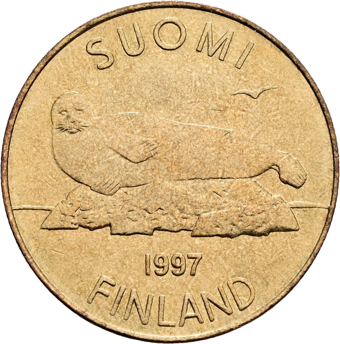 5 Markkaa 1997 – Rückseite