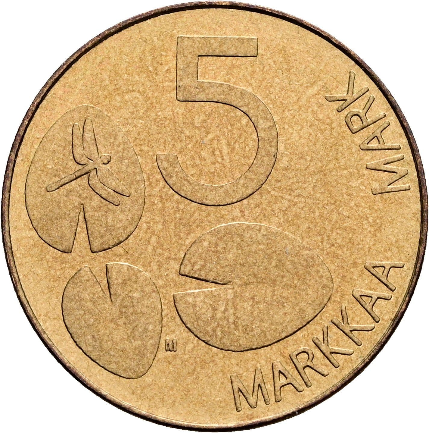5 Markkaa 1996 – Vorderseite