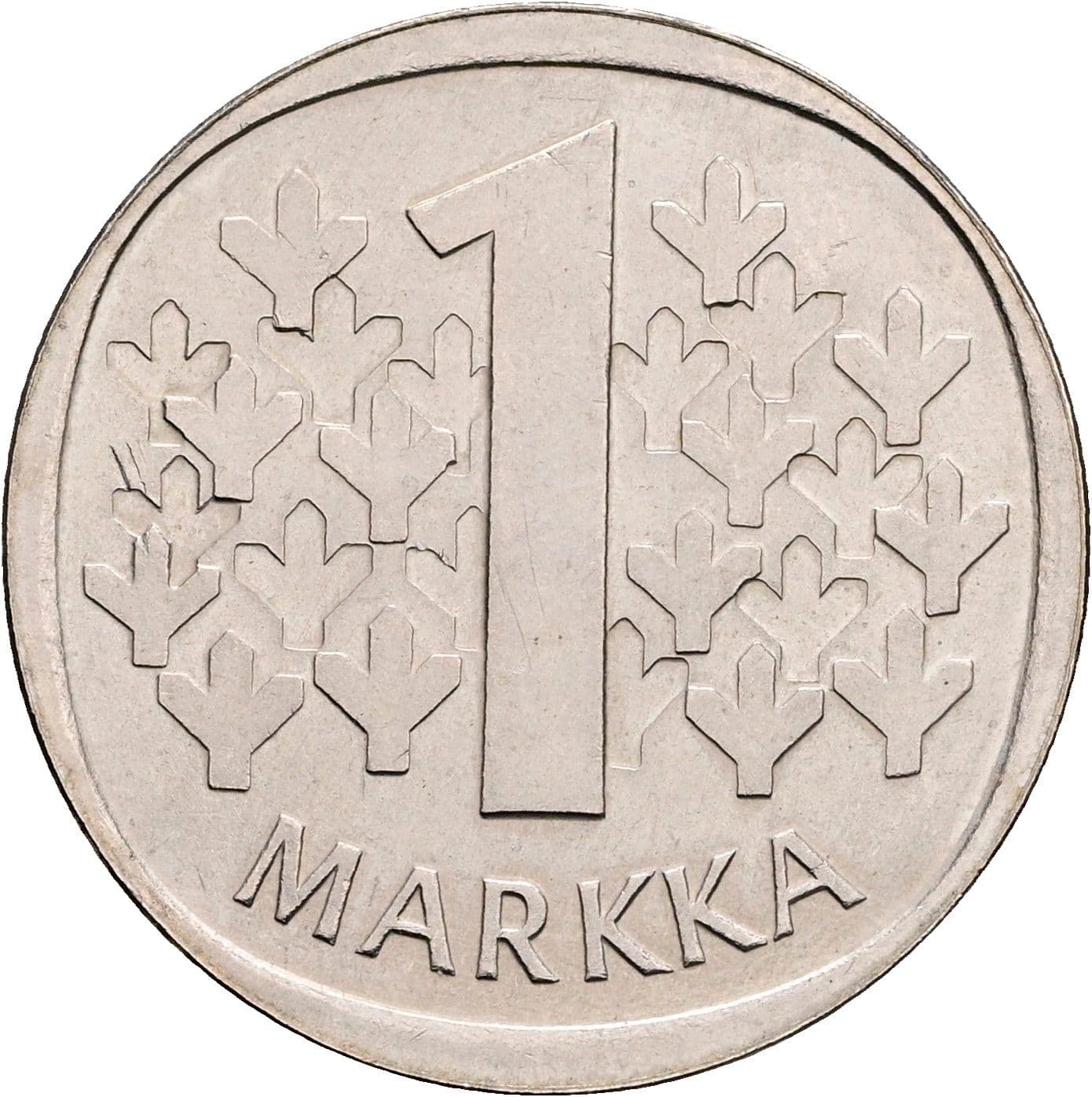 1 Markka 1989 M – Vorderseite