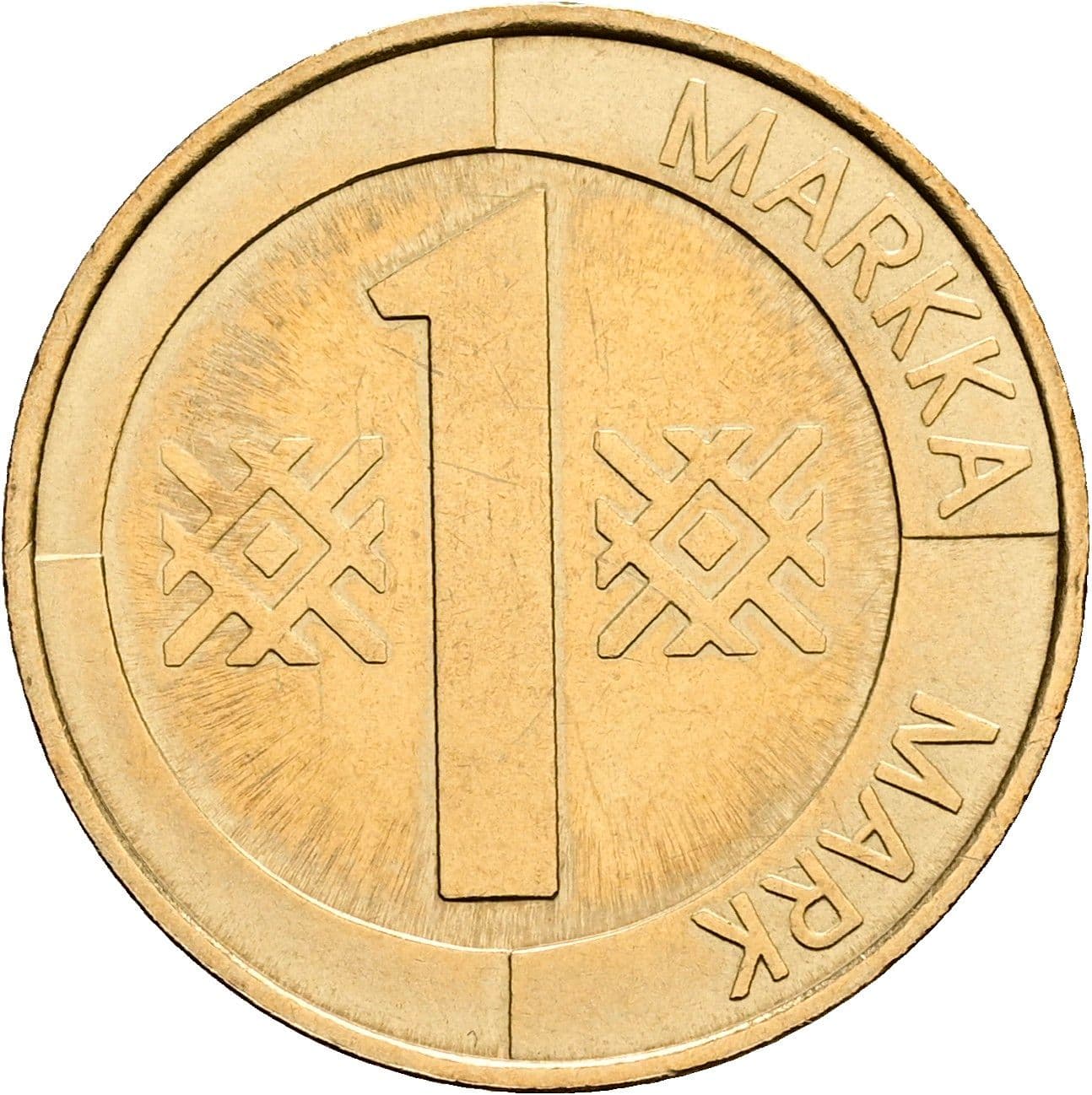 1 Markka 1999 – Vorderseite